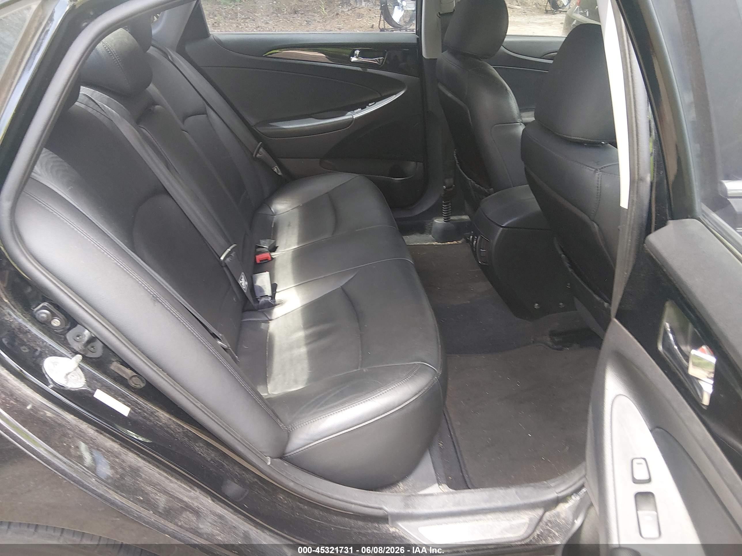 2011 Hyundai Sonata Limited 2.0t Черный vin: 5NPEC4AB9BH208551