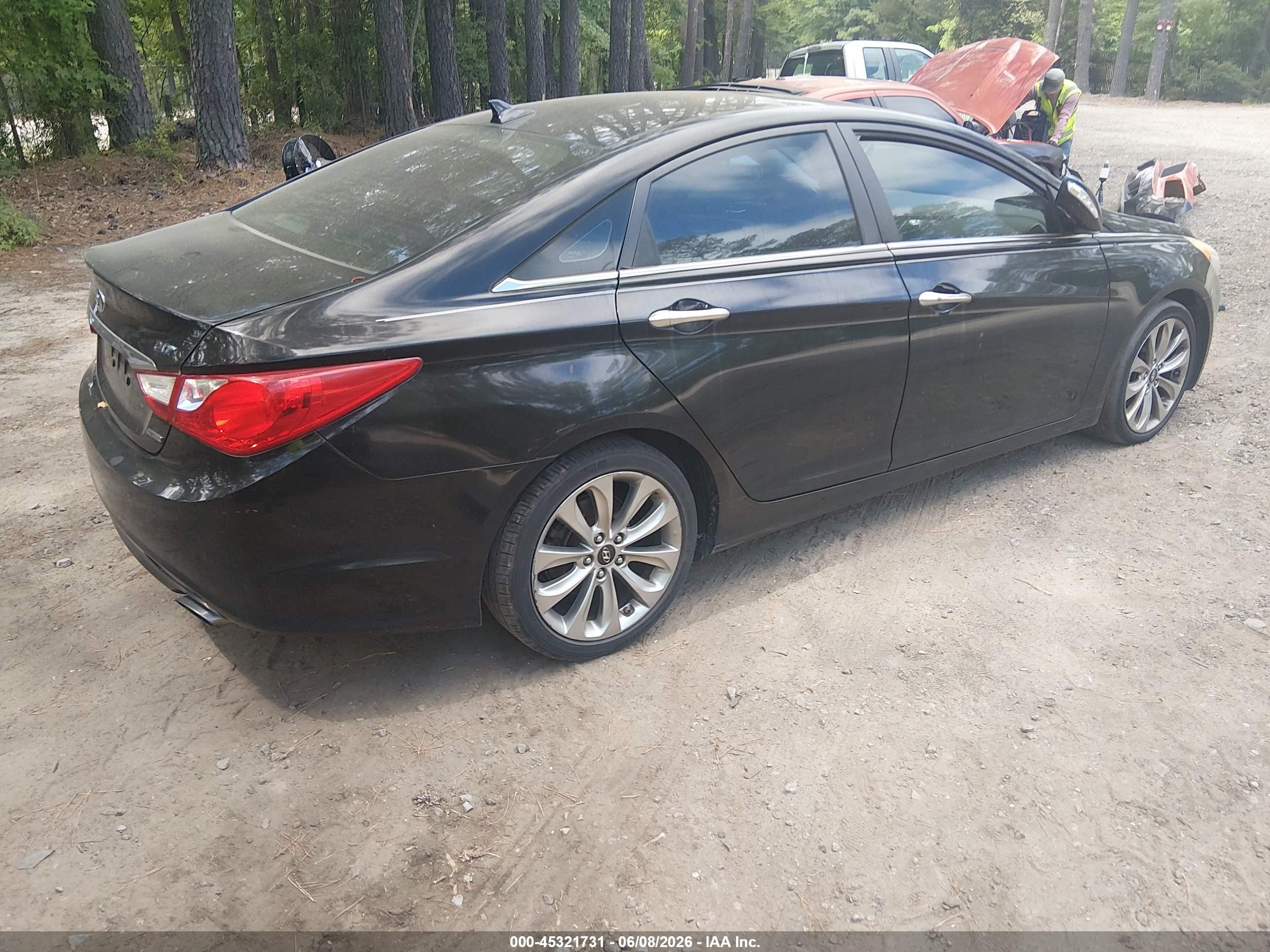 2011 Hyundai Sonata Limited 2.0t Черный vin: 5NPEC4AB9BH208551