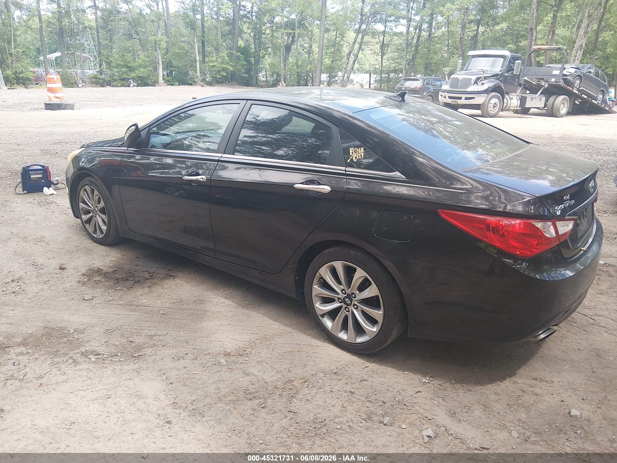 2011 Hyundai Sonata Limited 2.0t Черный vin: 5NPEC4AB9BH208551