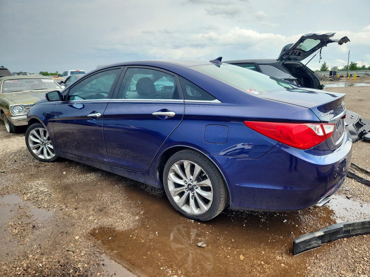 2011 Hyundai Sonata Limited 2.0t Синий vin: 5NPEC4AB9BH213703