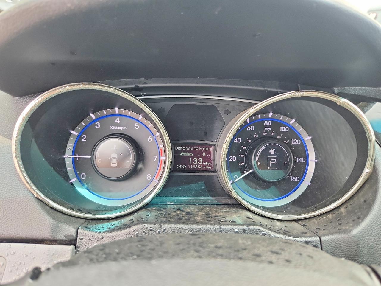 2011 Hyundai Sonata Limited 2.0t Синий vin: 5NPEC4AB9BH213703