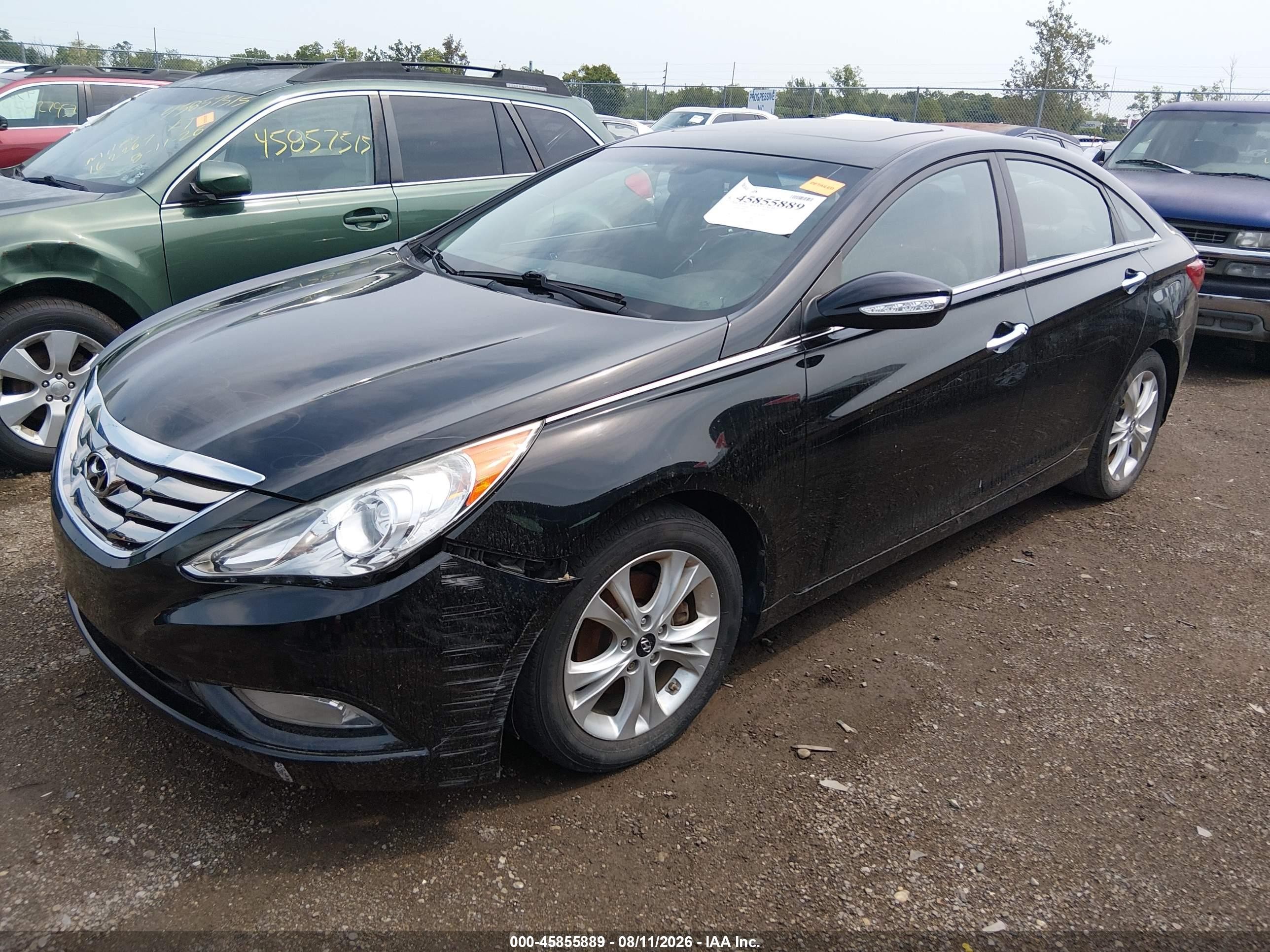 2011 Hyundai Sonata Limited 2.0t Black vin: 5NPEC4AB9BH298283
