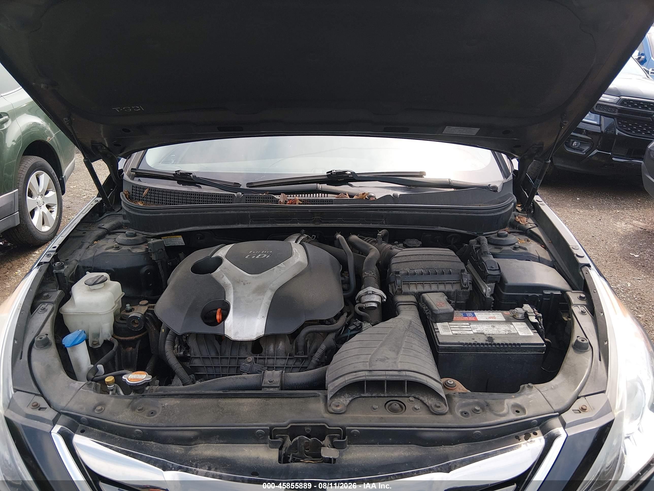 2011 Hyundai Sonata Limited 2.0t Black vin: 5NPEC4AB9BH298283