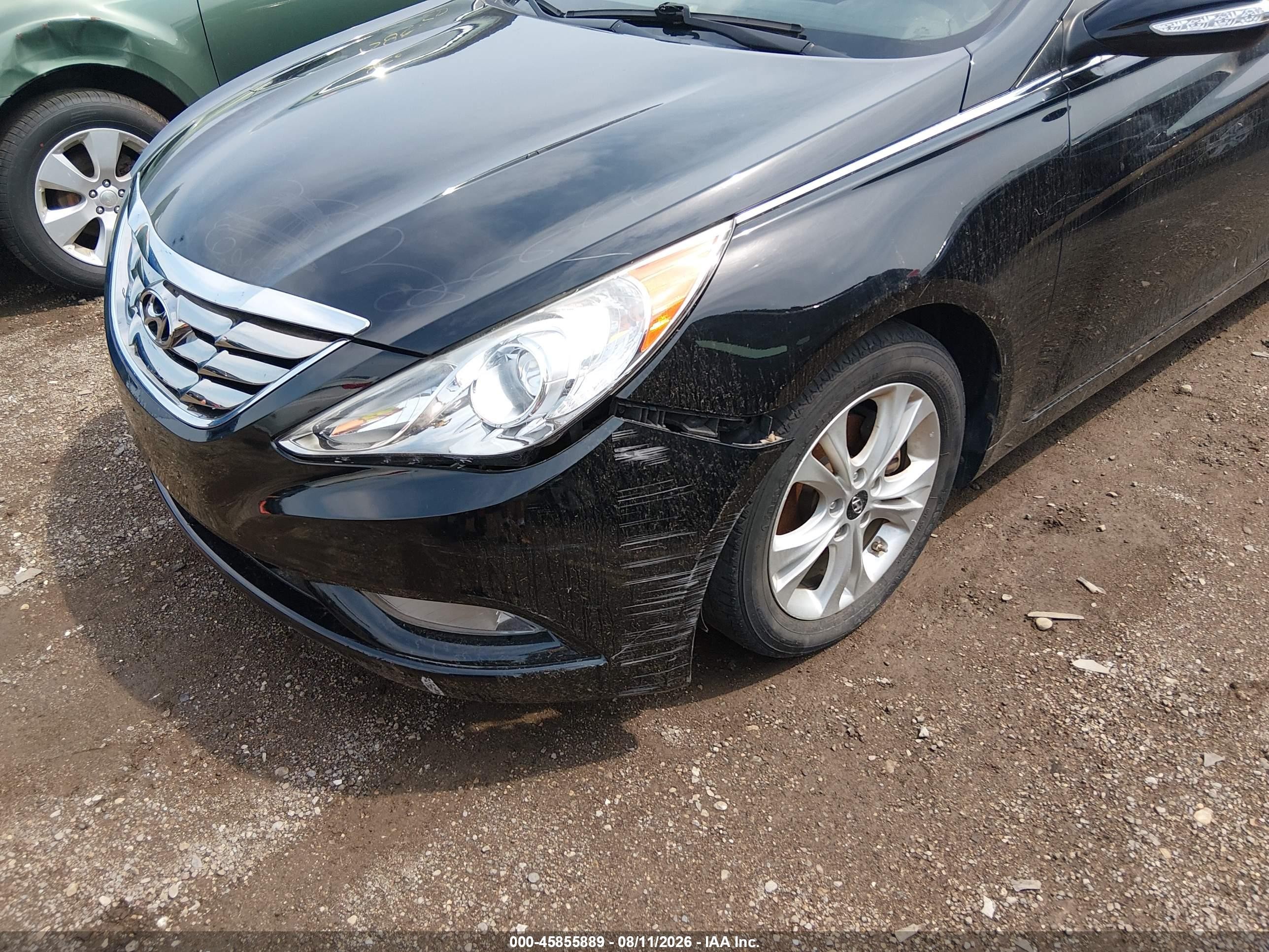 2011 Hyundai Sonata Limited 2.0t Black vin: 5NPEC4AB9BH298283