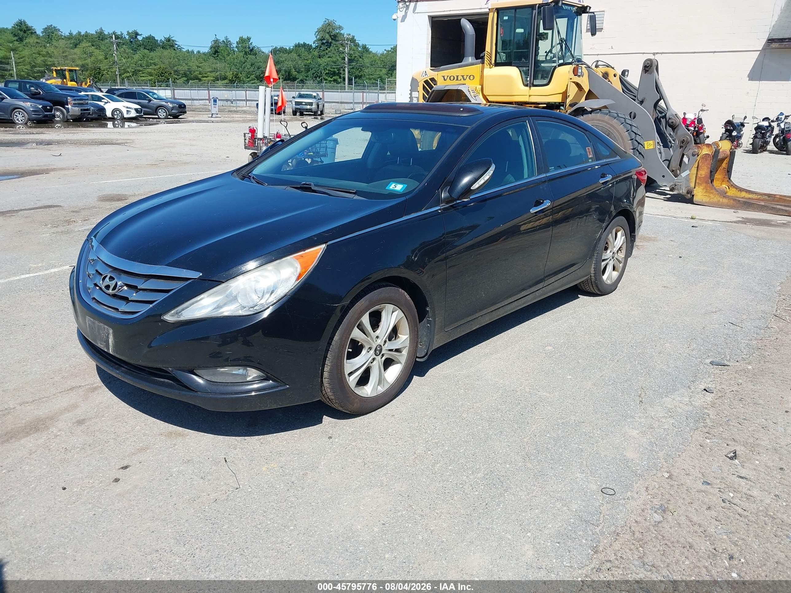 2011 Hyundai Sonata Limited 2.0t Black vin: 5NPEC4AB9BH298932