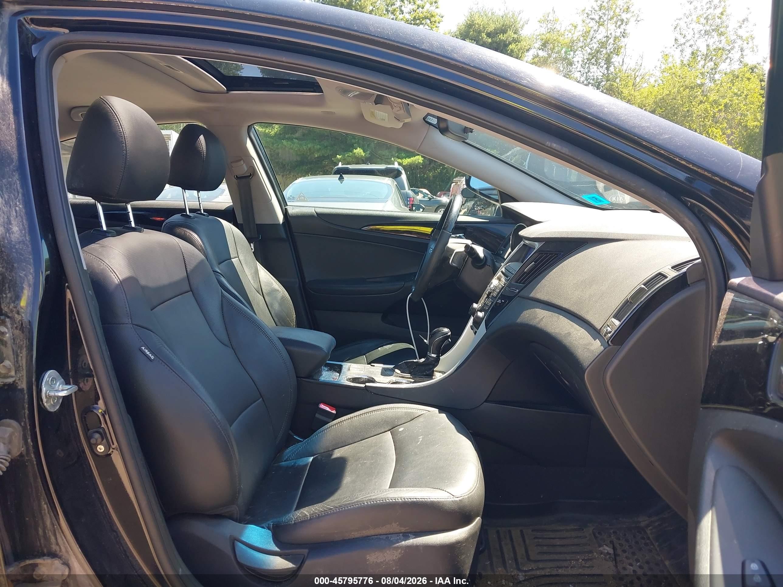 2011 Hyundai Sonata Limited 2.0t Black vin: 5NPEC4AB9BH298932
