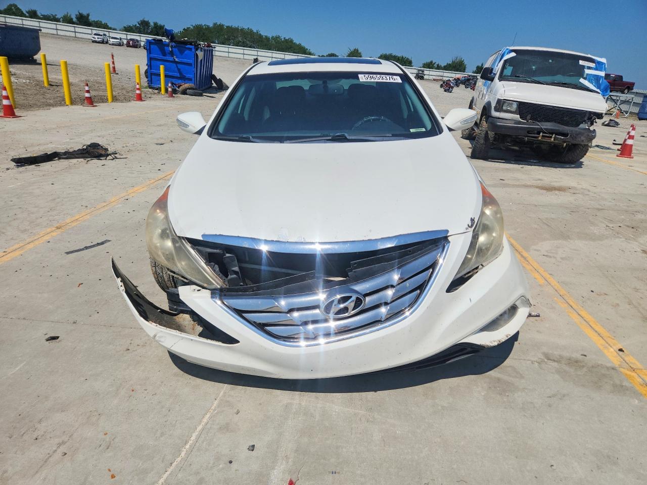 2011 Hyundai Sonata White vin: 5NPEC4AB9BH303062