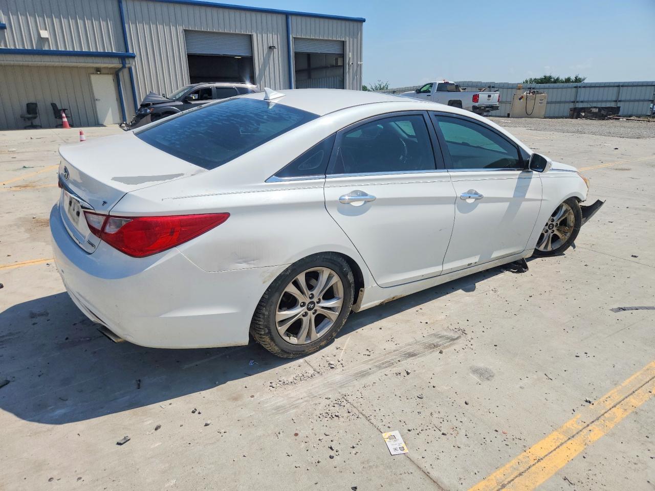 2011 Hyundai Sonata White vin: 5NPEC4AB9BH303062
