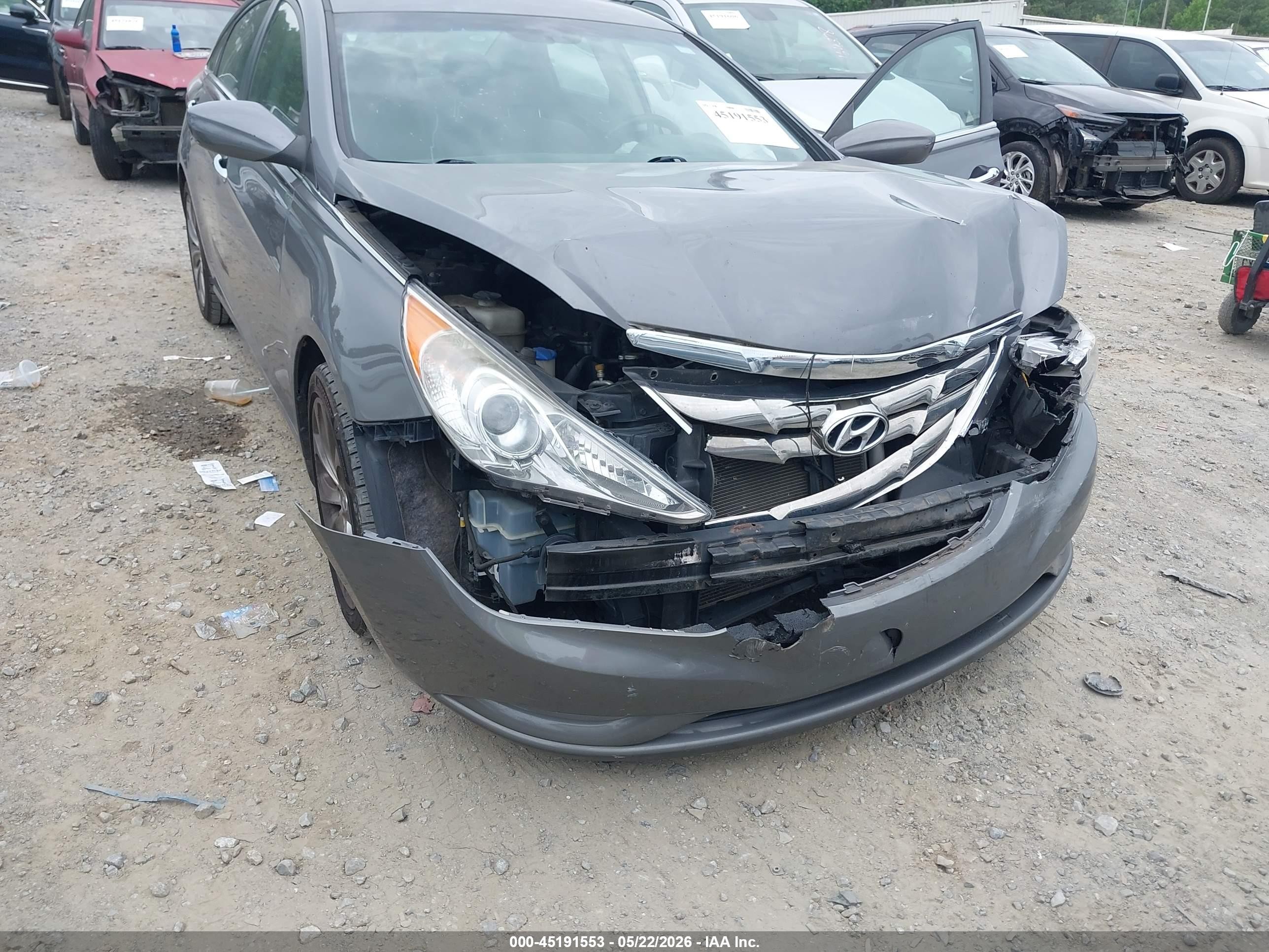 2011 Hyundai Sonata Se 2.0t Gray vin: 5NPEC4AB9BH317639
