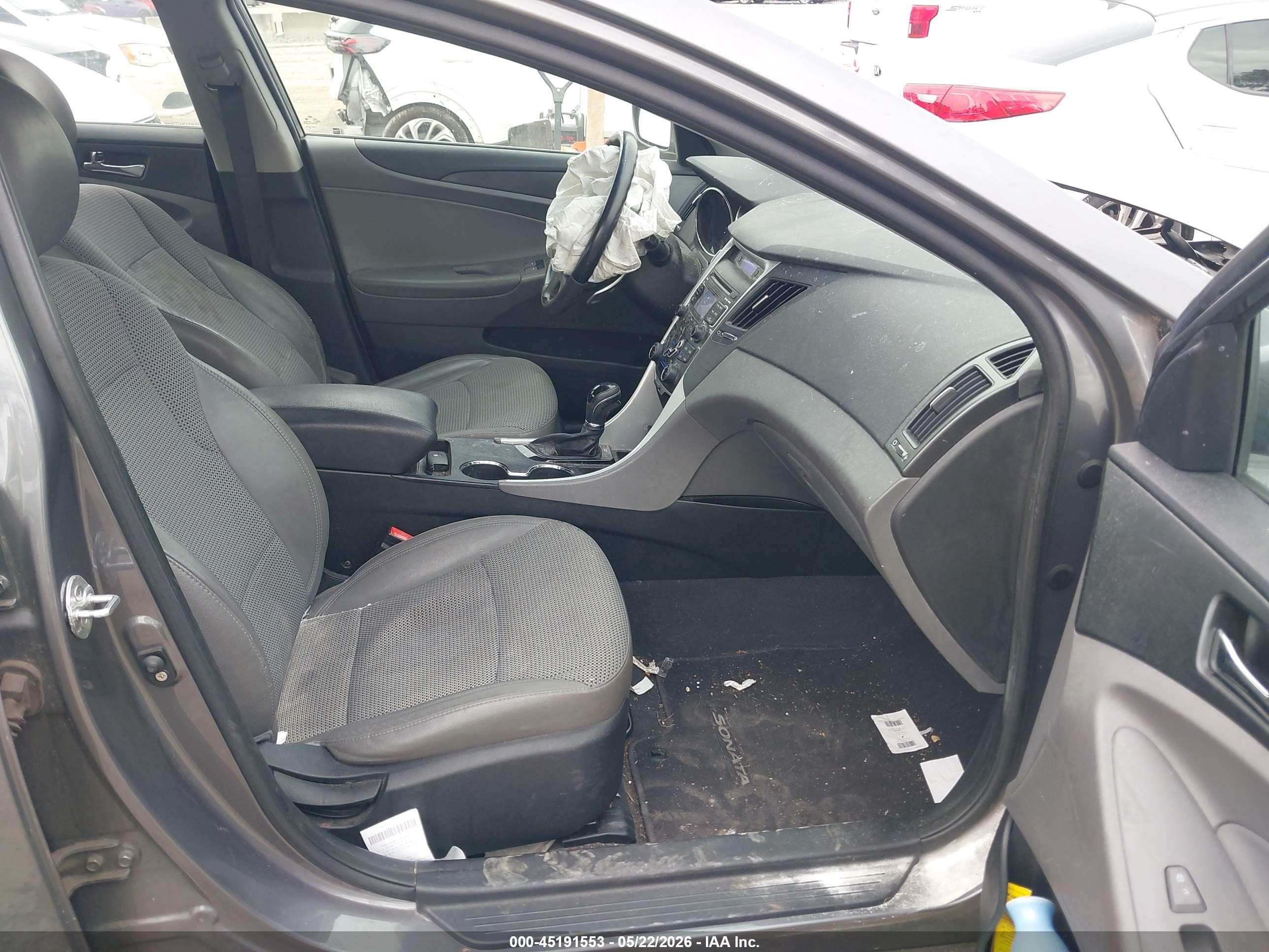 2011 Hyundai Sonata Se 2.0t Gray vin: 5NPEC4AB9BH317639
