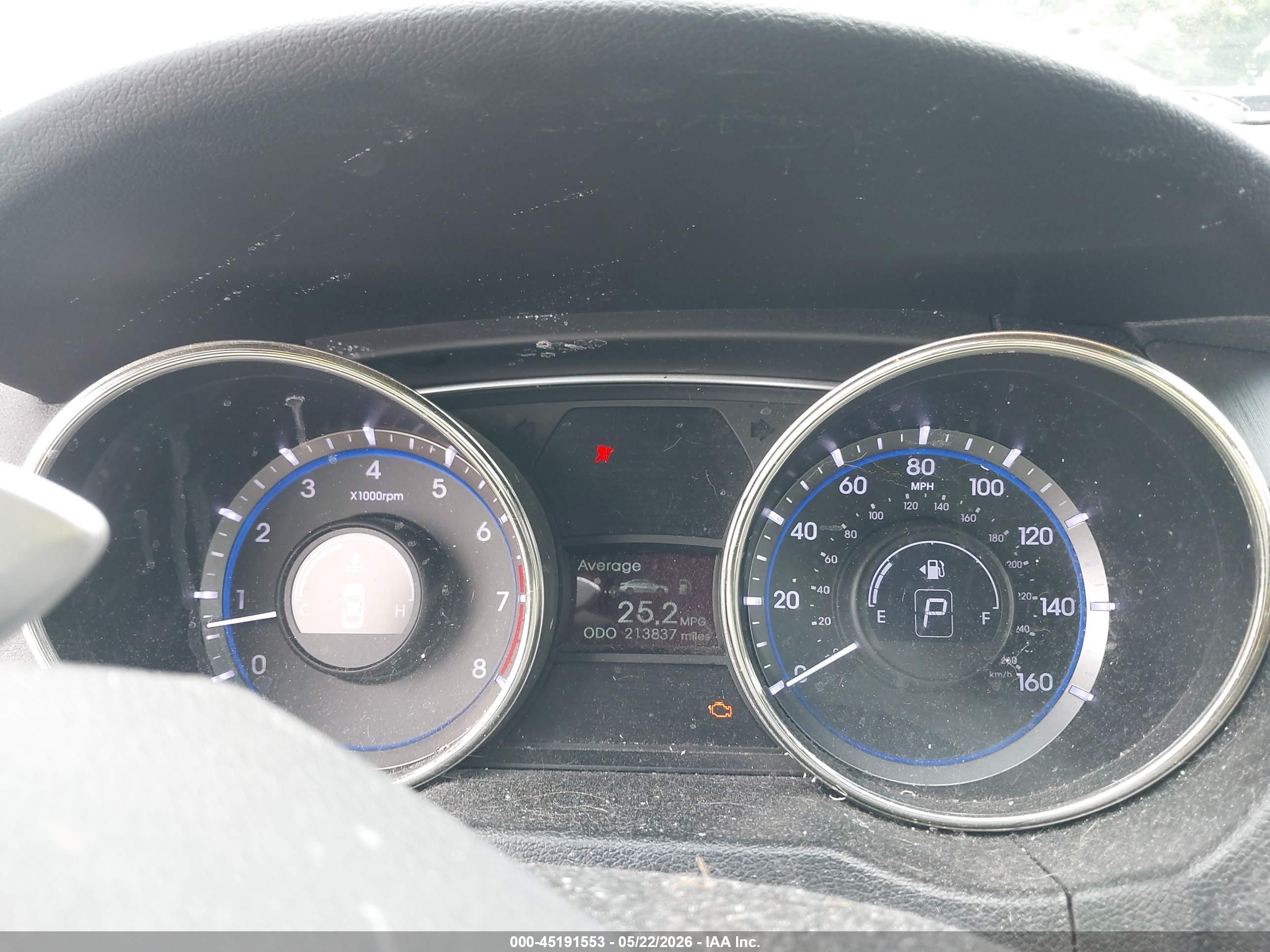 2011 Hyundai Sonata Se 2.0t Gray vin: 5NPEC4AB9BH317639