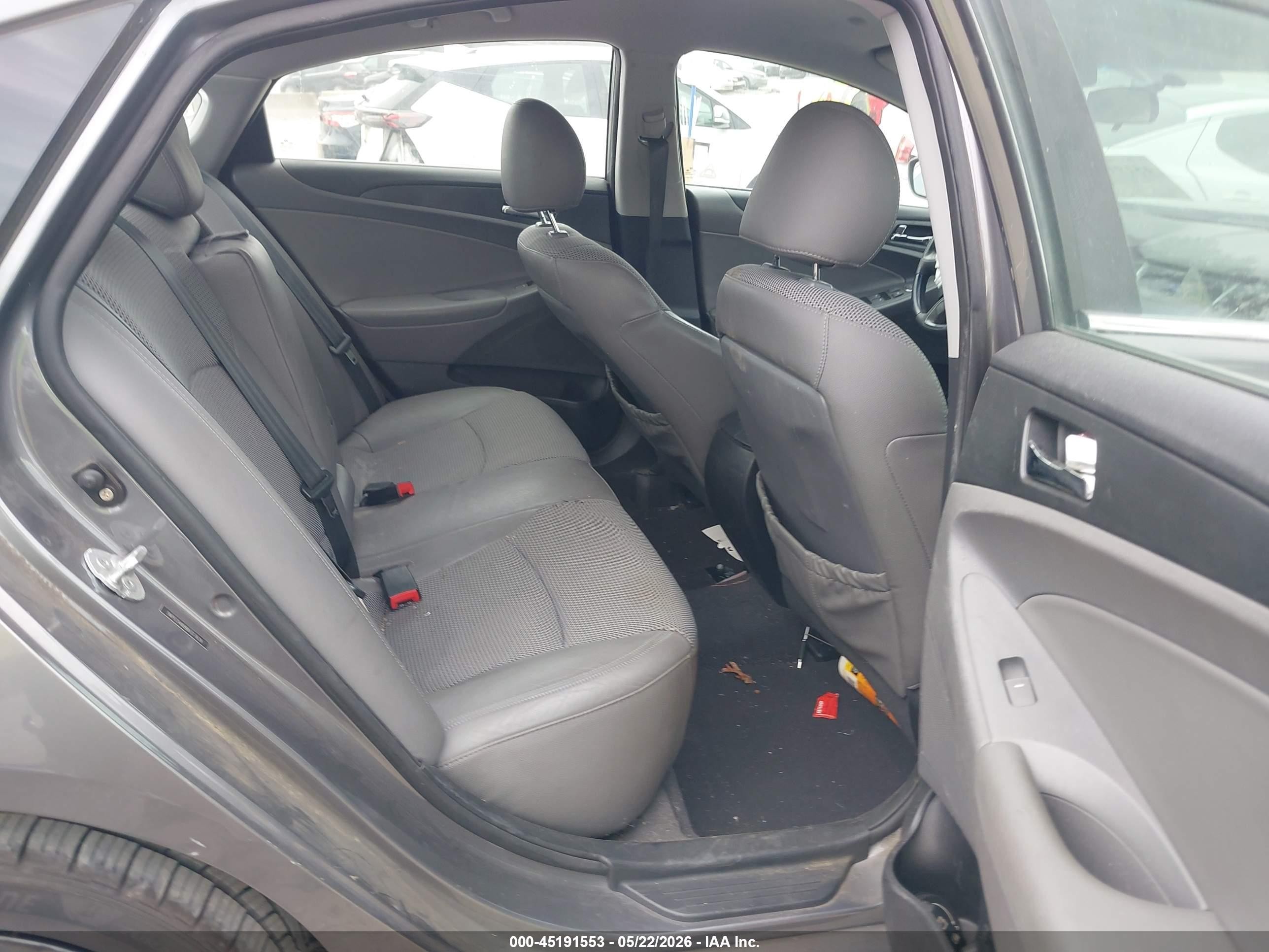 2011 Hyundai Sonata Se 2.0t Gray vin: 5NPEC4AB9BH317639