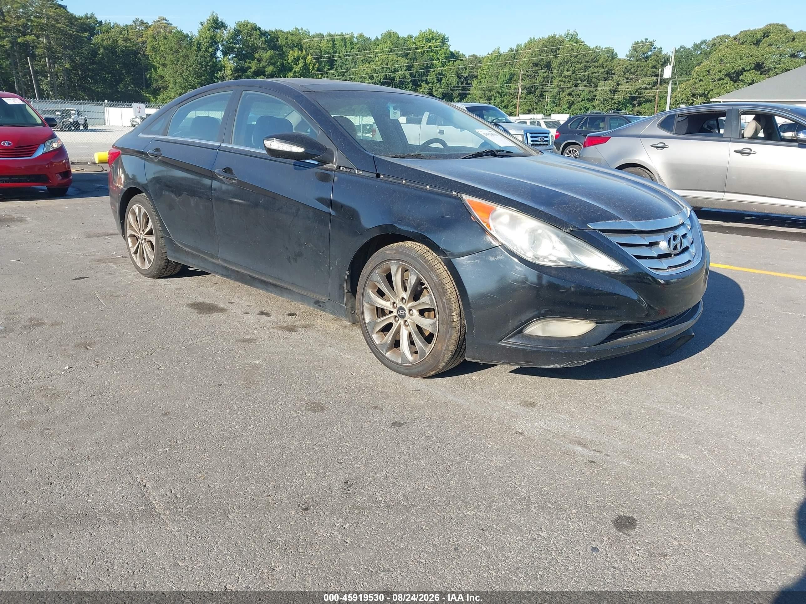 2012 Hyundai Sonata Limited 2.0t Black vin: 5NPEC4AB9CH326780