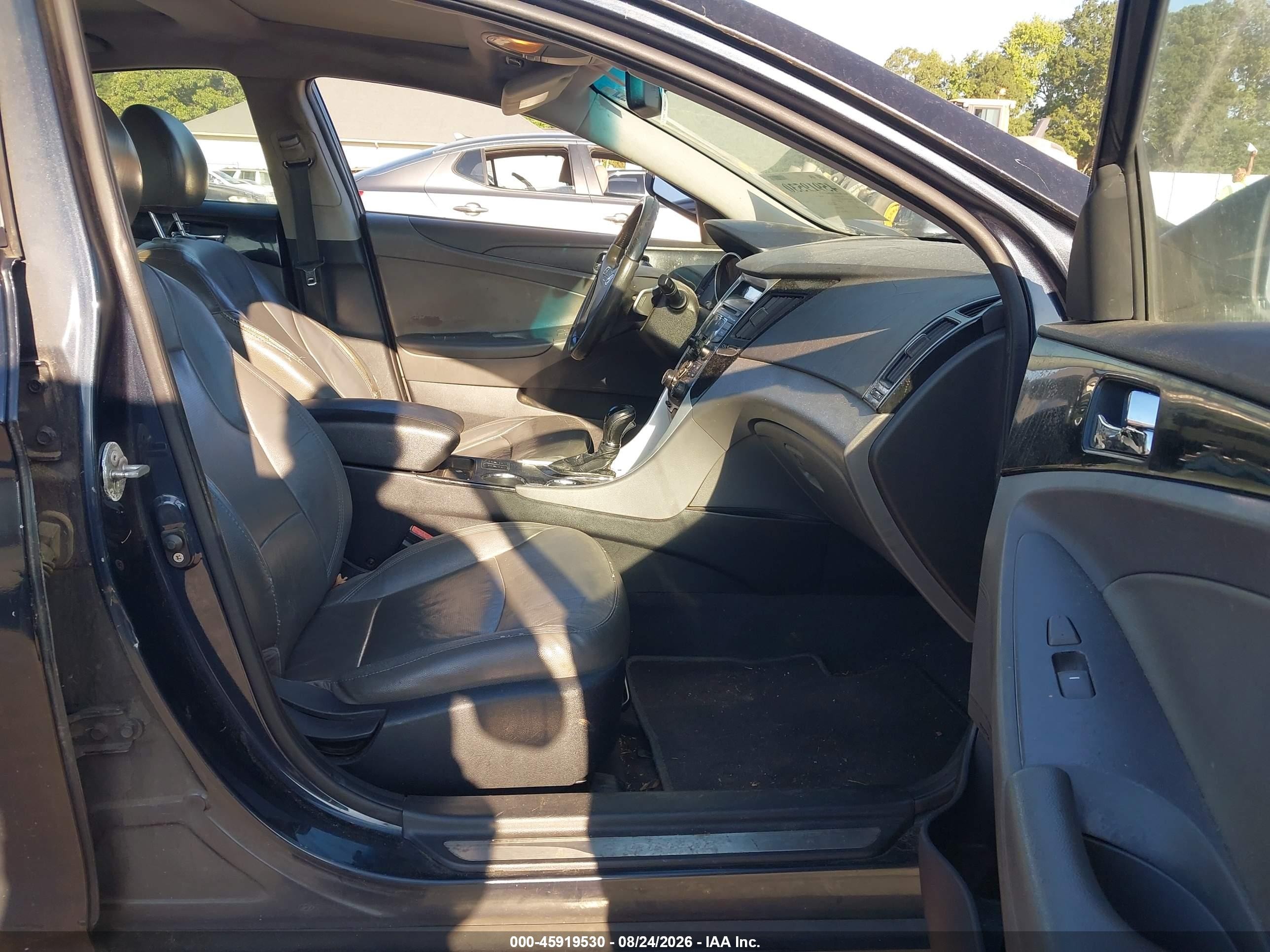 2012 Hyundai Sonata Limited 2.0t Black vin: 5NPEC4AB9CH326780