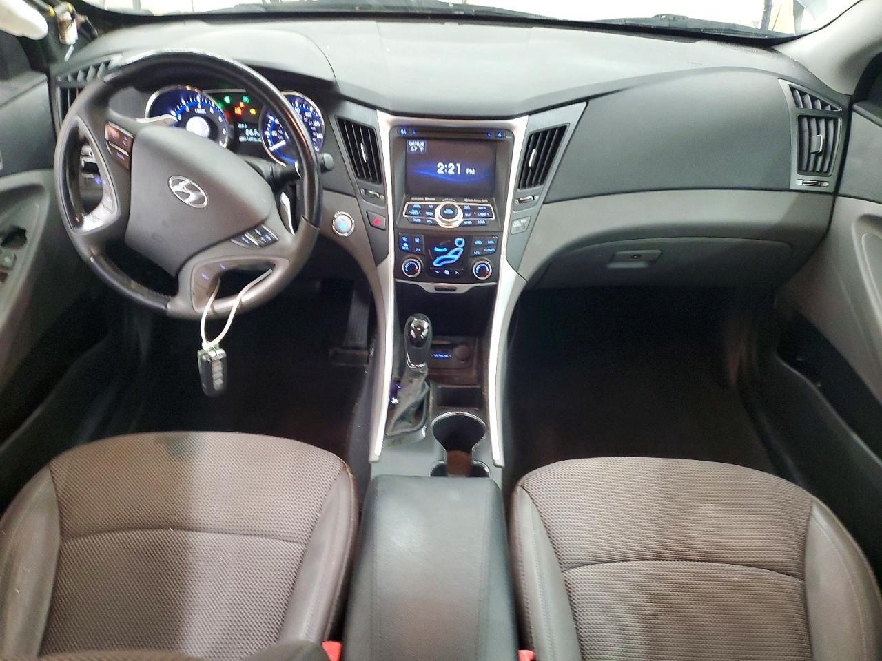 2012 Hyundai Sonata Se 2.0t Gray vin: 5NPEC4AB9CH327217