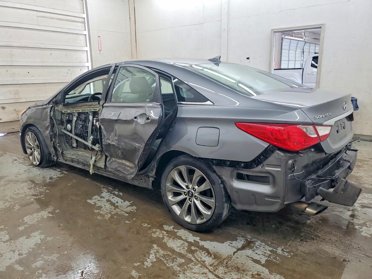 2012 Hyundai Sonata Se 2.0t Gray vin: 5NPEC4AB9CH327217