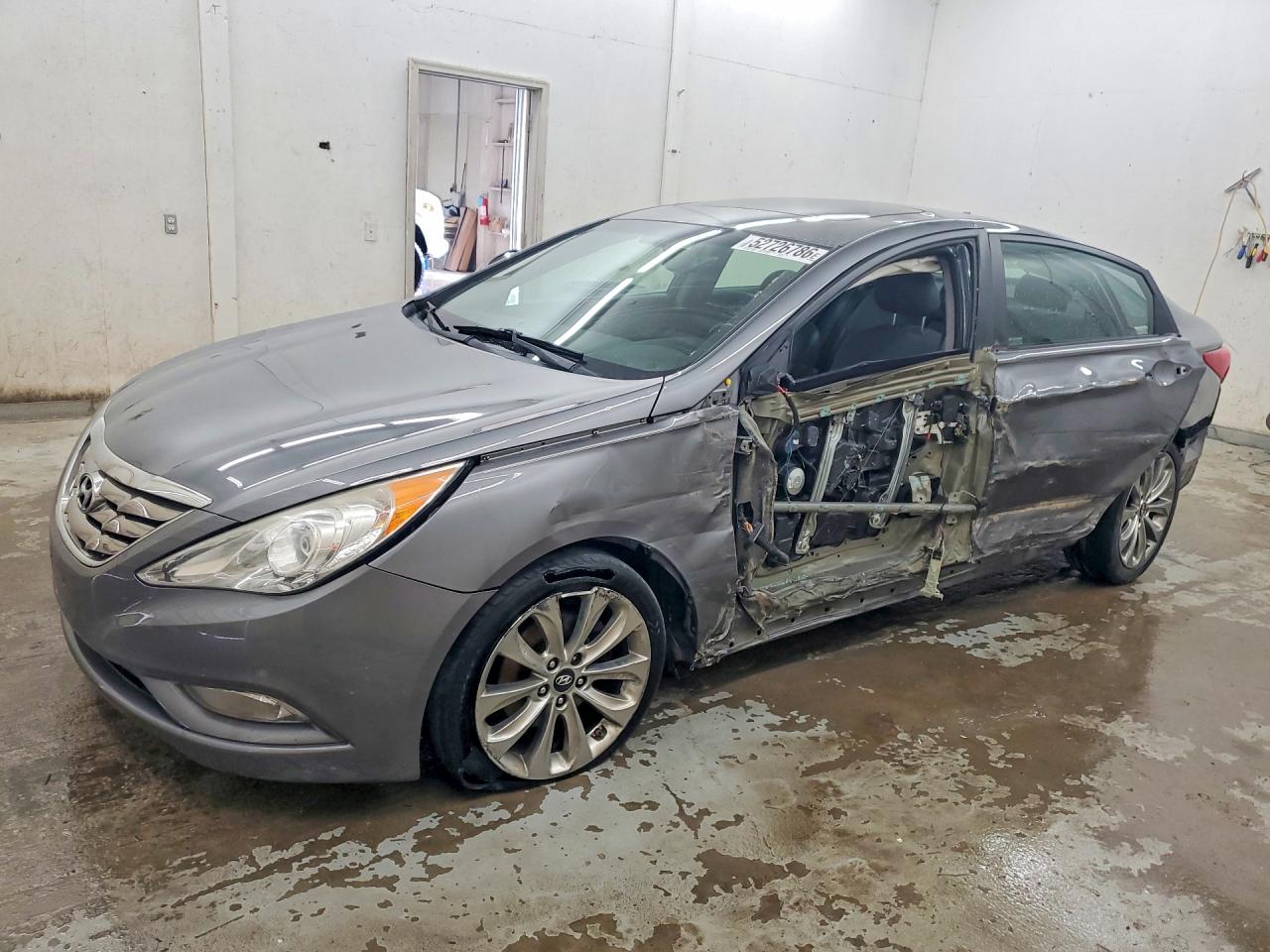 2012 Hyundai Sonata Se 2.0t Gray vin: 5NPEC4AB9CH327217
