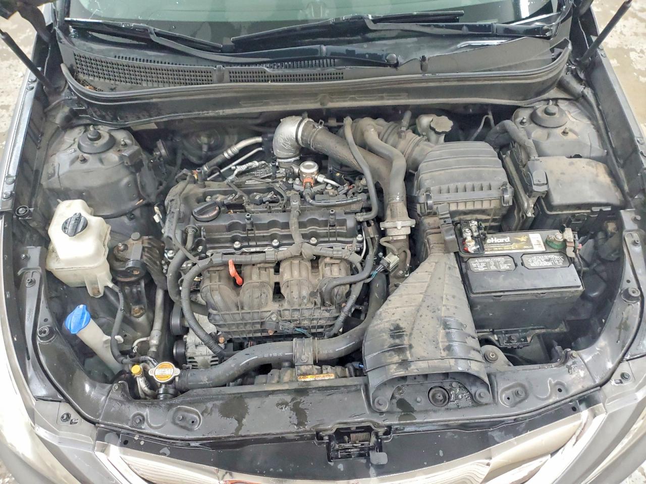 2012 Hyundai Sonata Se 2.0t Gray vin: 5NPEC4AB9CH327217