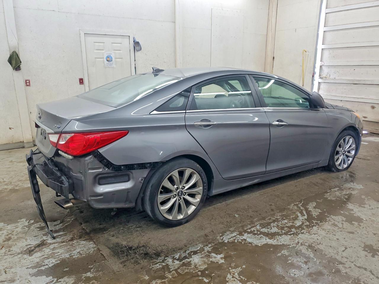 2012 Hyundai Sonata Se 2.0t Gray vin: 5NPEC4AB9CH327217