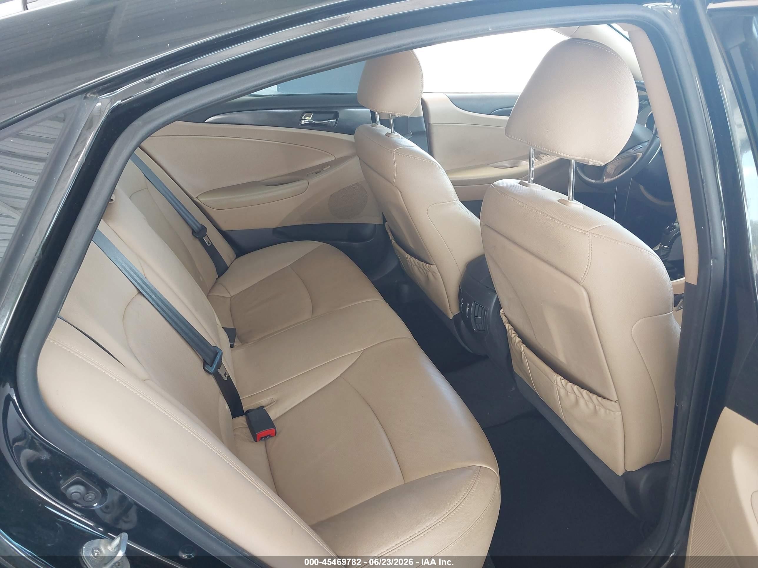 2012 Hyundai Sonata Limited 2.0t Black vin: 5NPEC4AB9CH377907