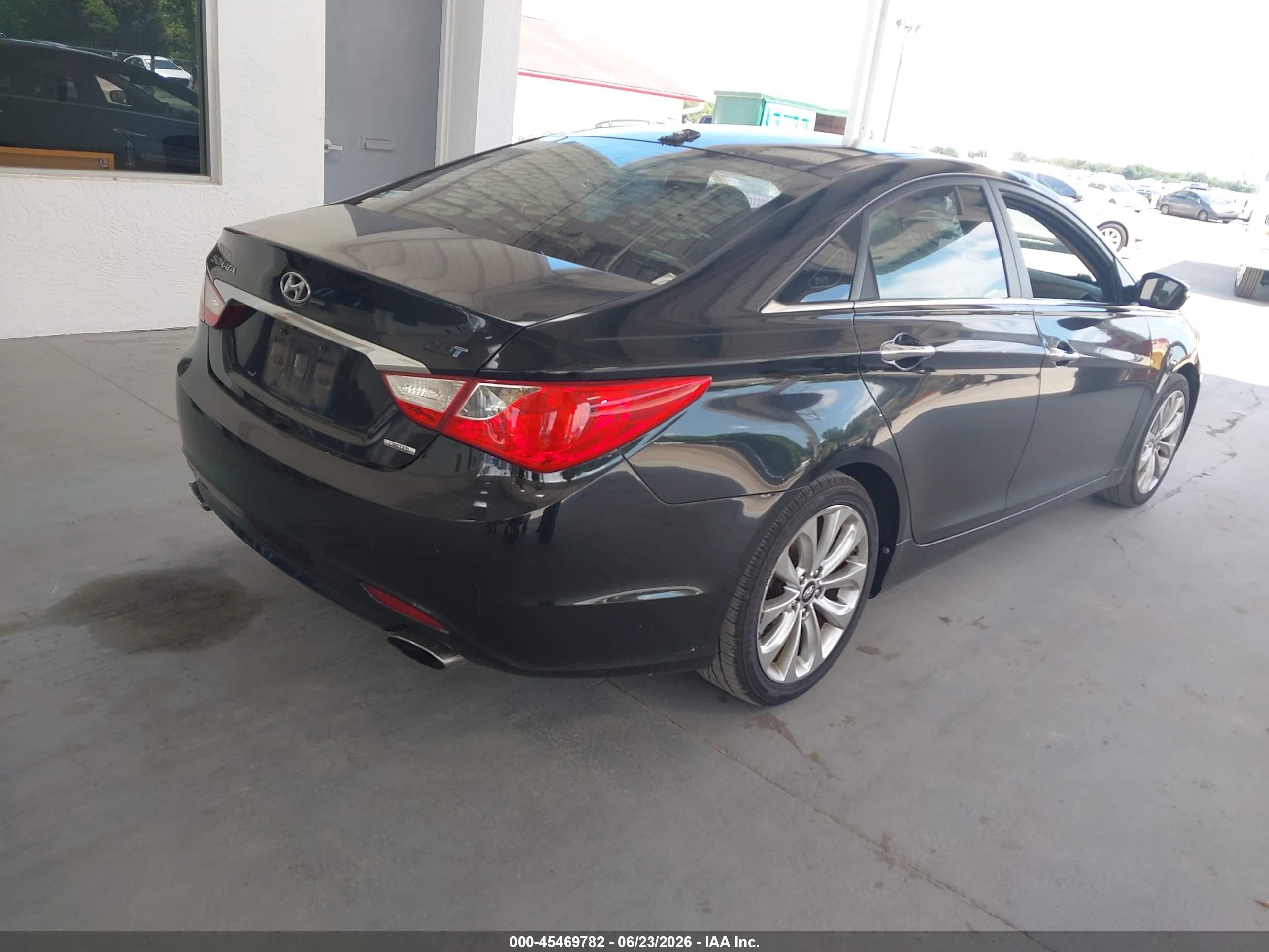 2012 Hyundai Sonata Limited 2.0t Black vin: 5NPEC4AB9CH377907