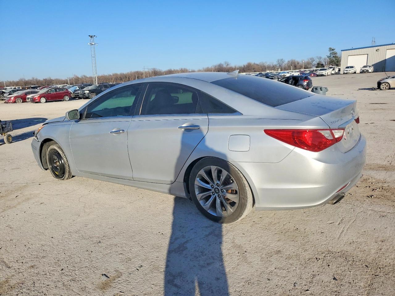 2012 Hyundai Sonata Se Silver vin: 5NPEC4AB9CH397896