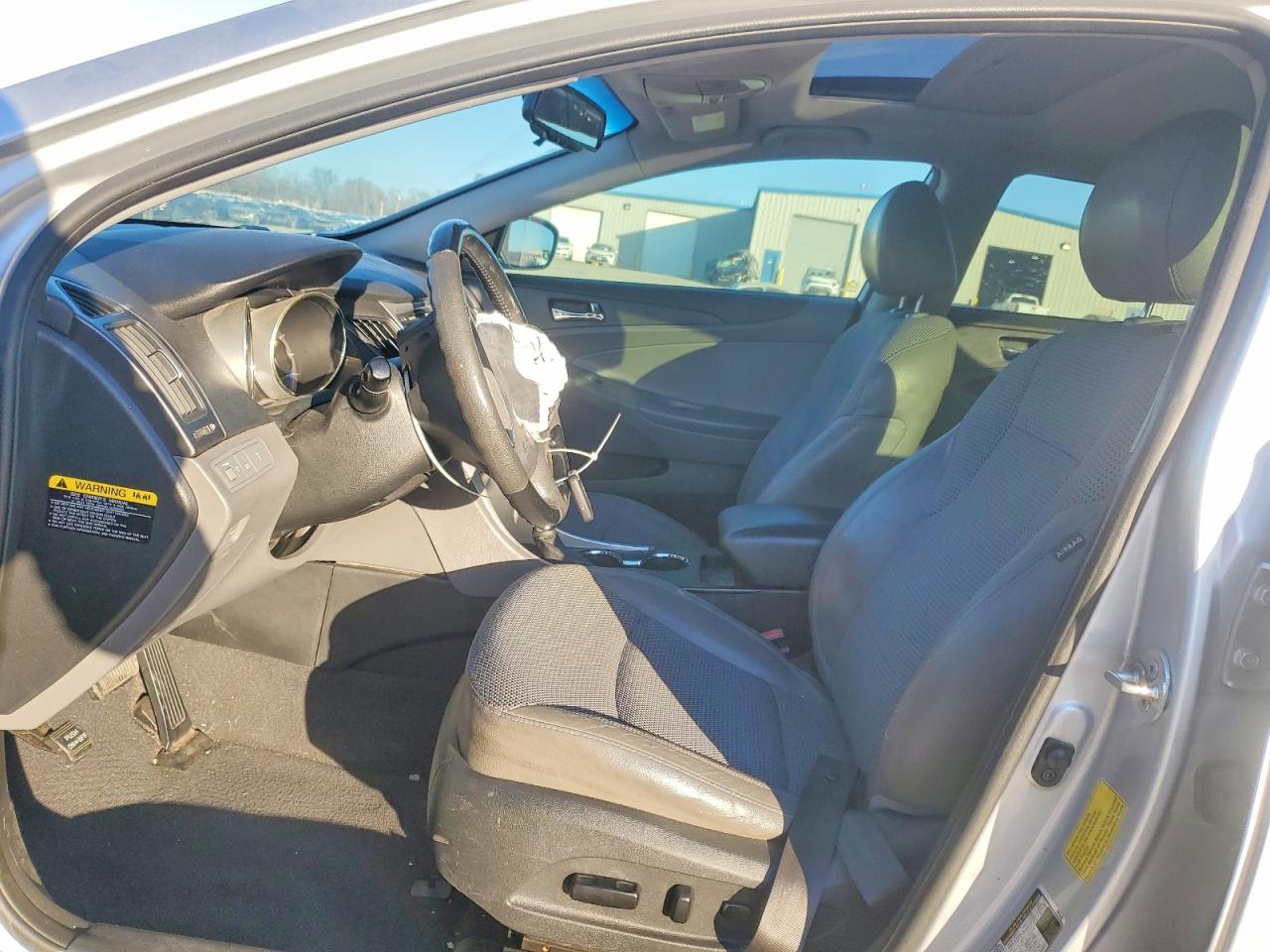 2012 Hyundai Sonata Se Silver vin: 5NPEC4AB9CH397896