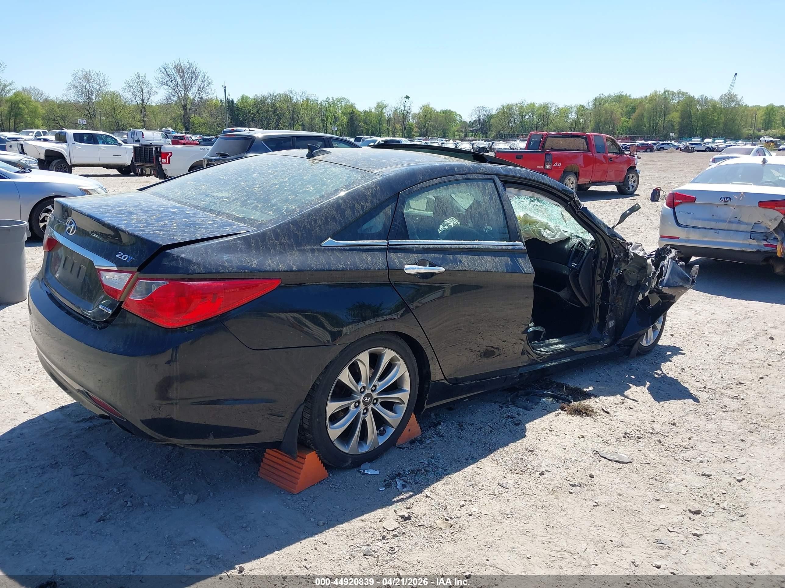 2012 Hyundai Sonata Limited 2.0t Black vin: 5NPEC4AB9CH408590