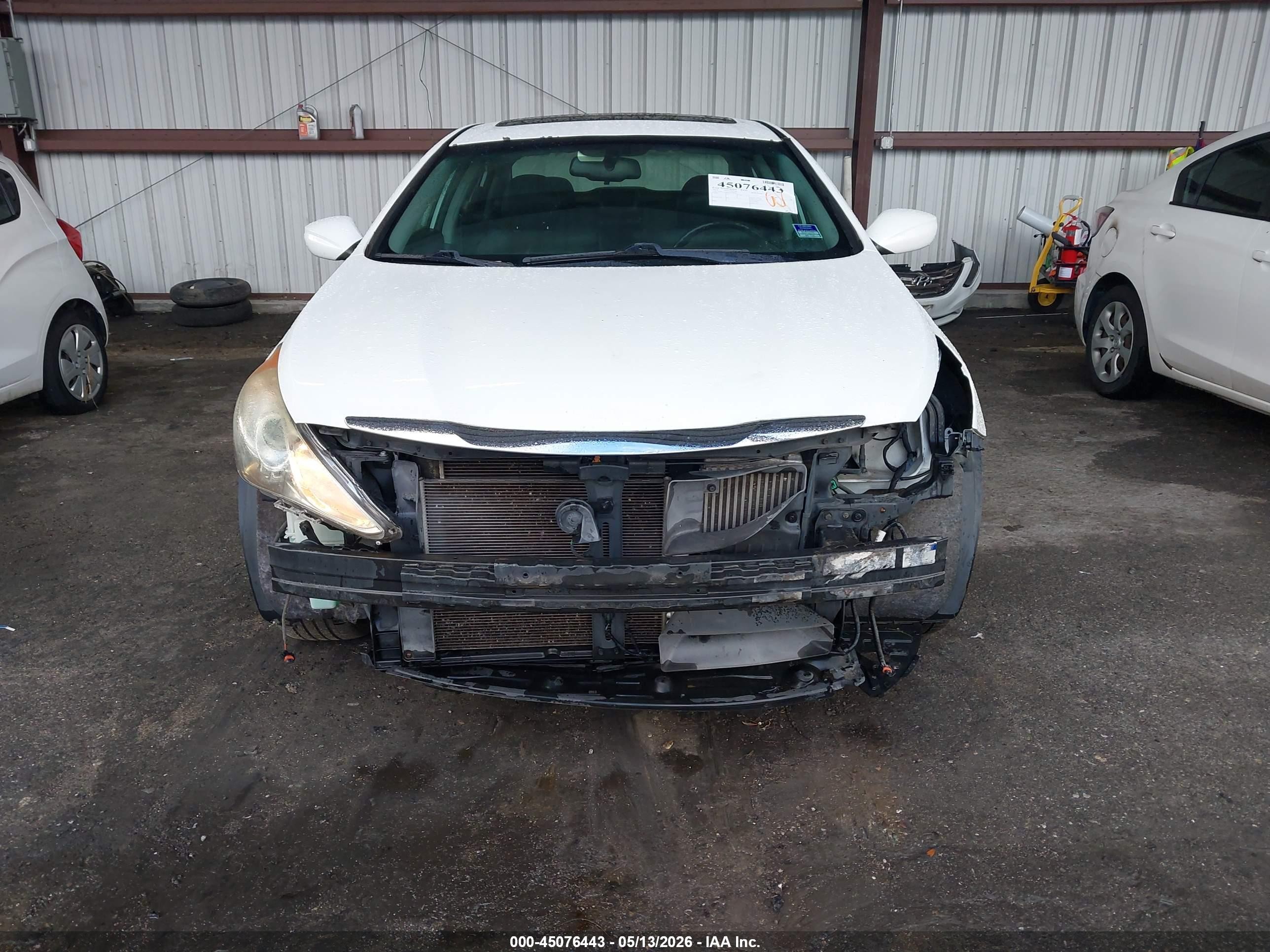 2012 Hyundai Sonata Se 2.0t White vin: 5NPEC4AB9CH428905
