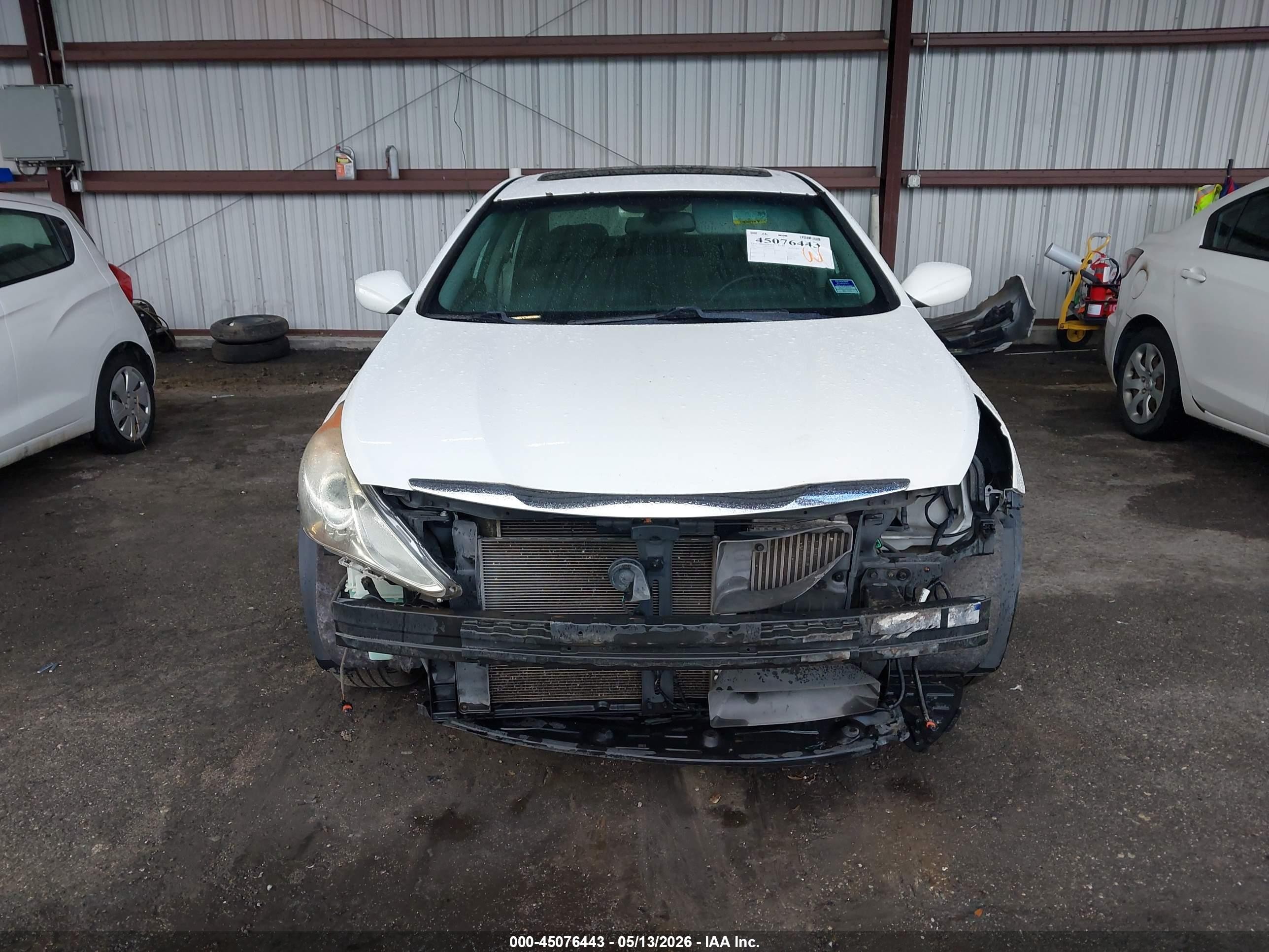 2012 Hyundai Sonata Se 2.0t White vin: 5NPEC4AB9CH428905