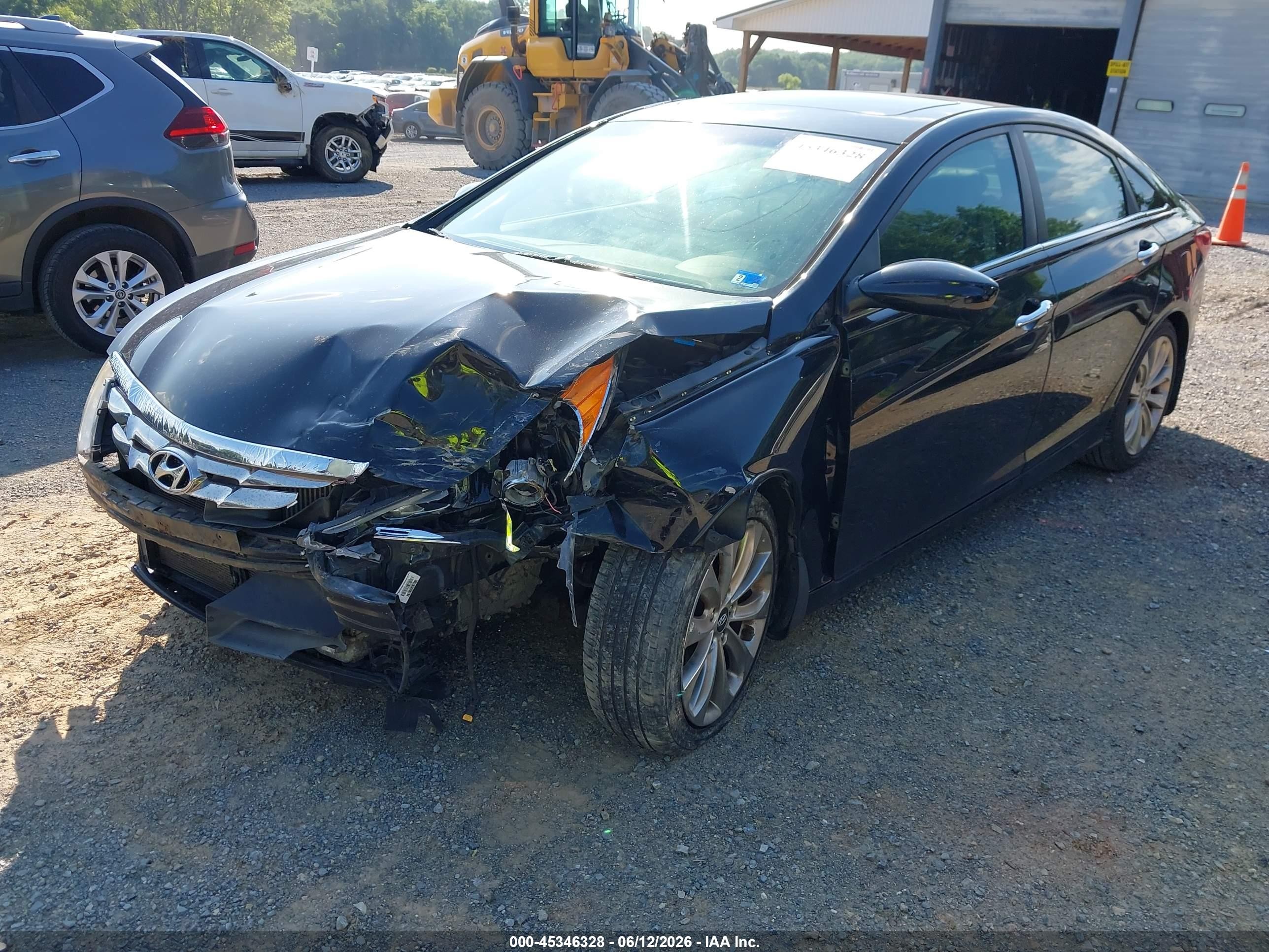 2012 Hyundai Sonata Se 2.0t Black vin: 5NPEC4AB9CH435109