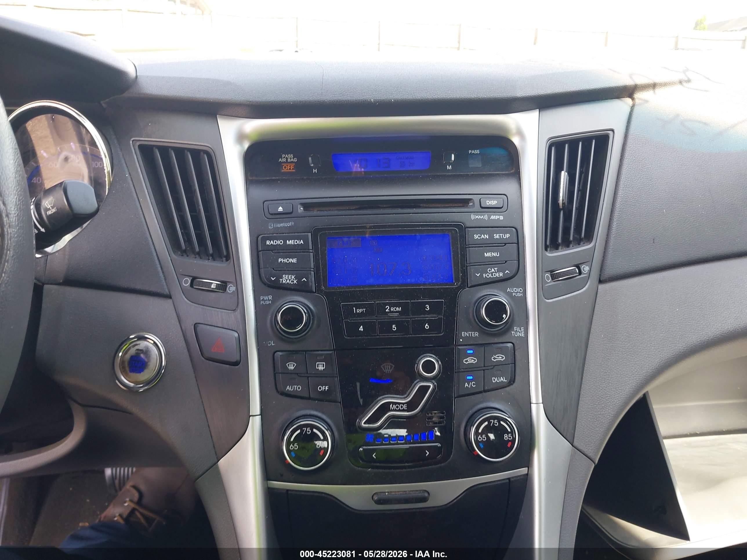 2012 Hyundai Sonata Se 2.0t Silver vin: 5NPEC4AB9CH468854