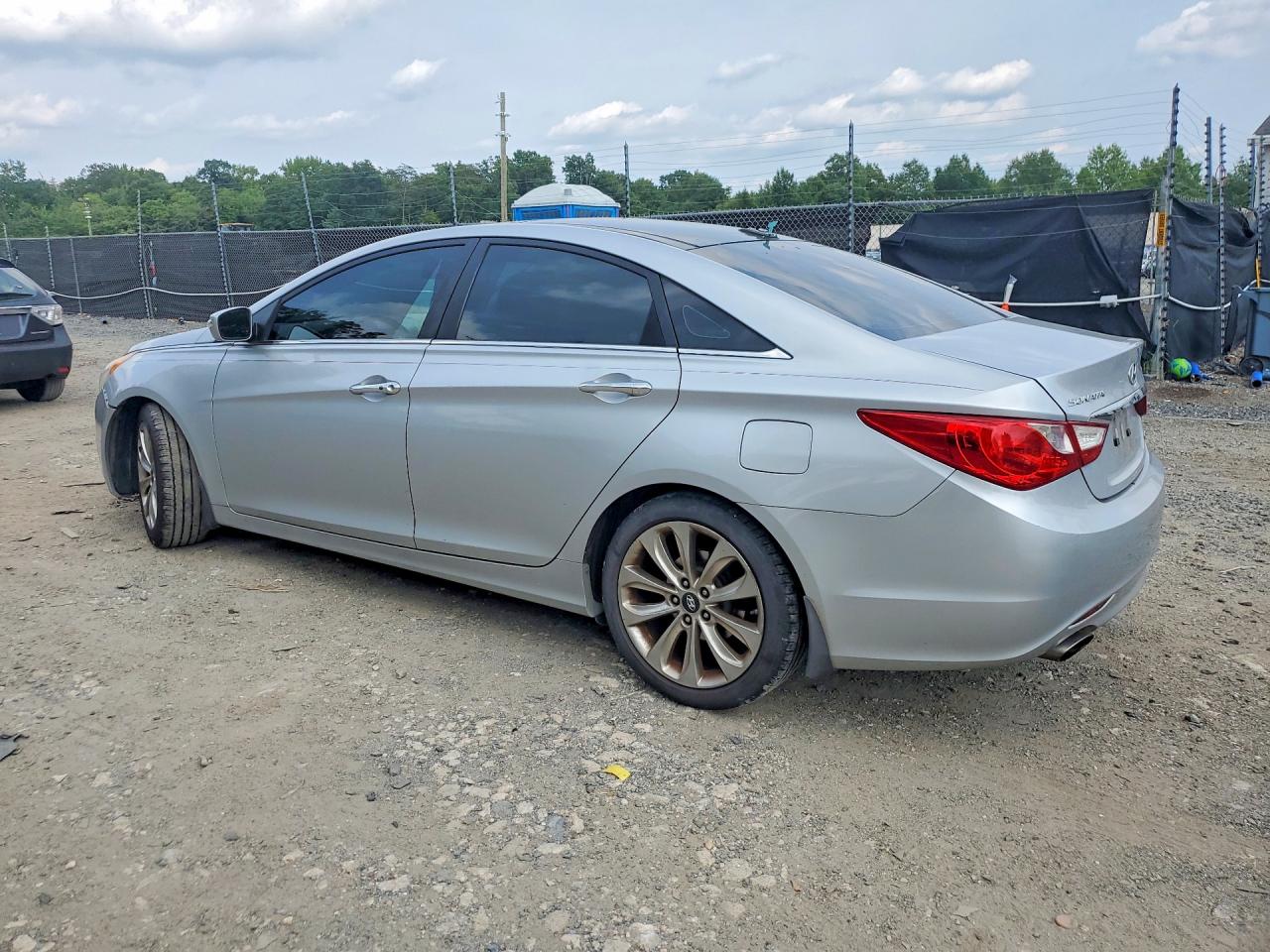 2012 Hyundai Sonata Limited 2.0t Silver vin: 5NPEC4AB9CH480762