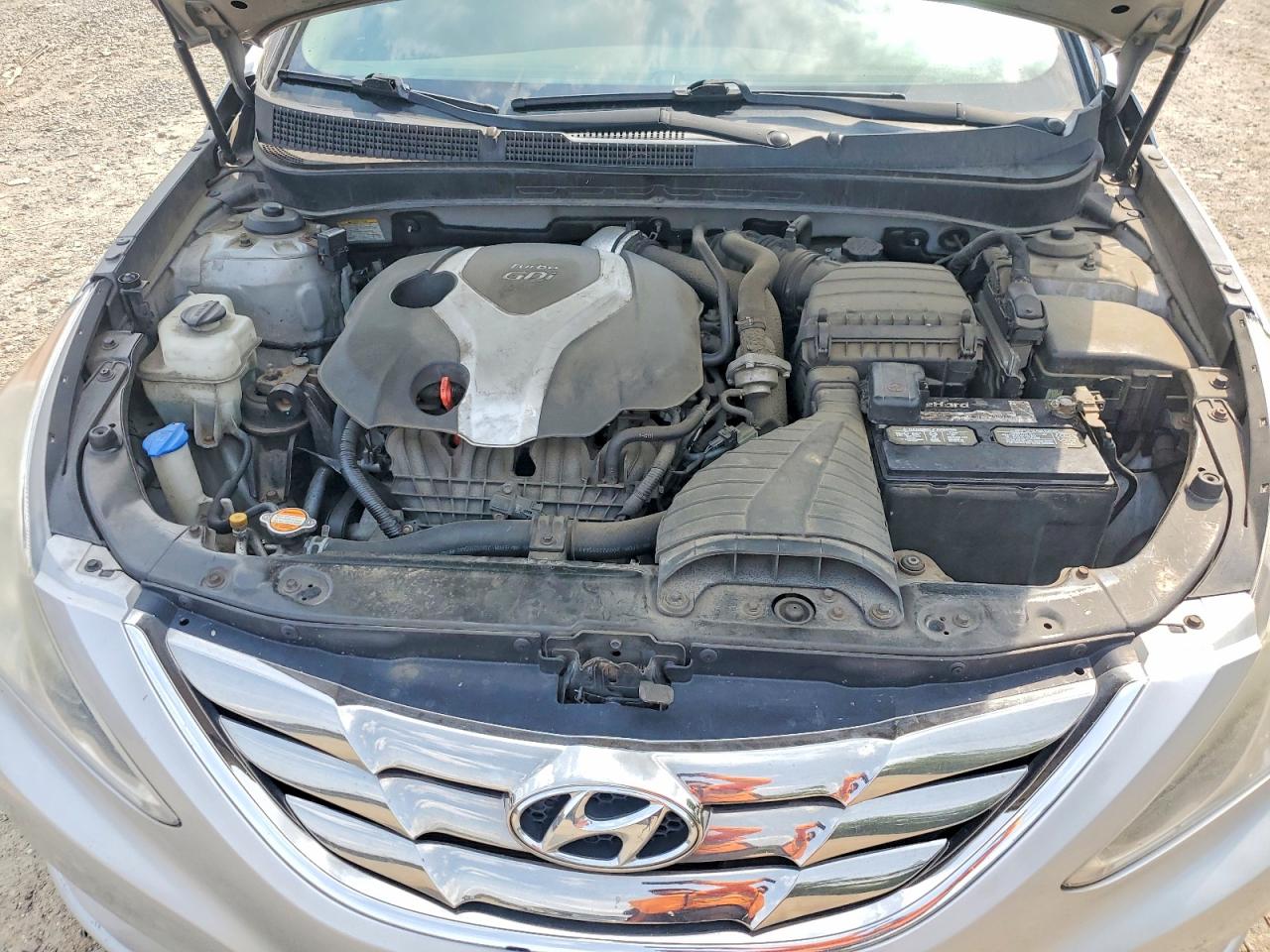 2012 Hyundai Sonata Limited 2.0t Silver vin: 5NPEC4AB9CH480762