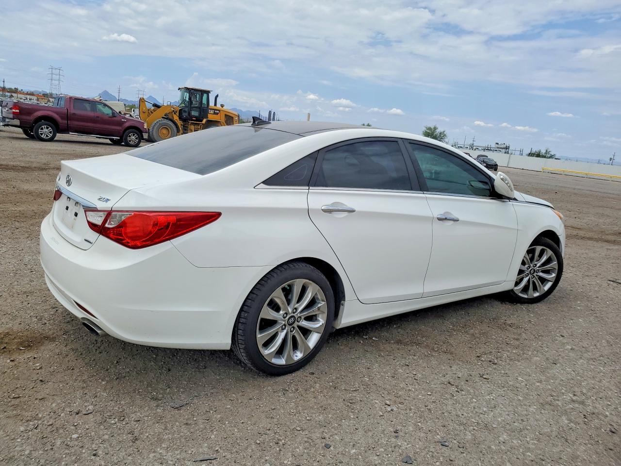 2013 Hyundai Sonata Limited 2.0t White vin: 5NPEC4AB9DH569006