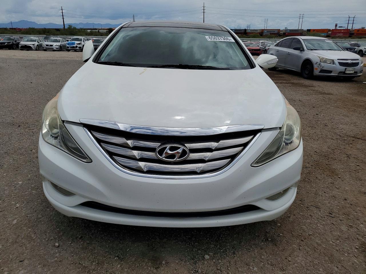 2013 Hyundai Sonata Limited 2.0t White vin: 5NPEC4AB9DH569006