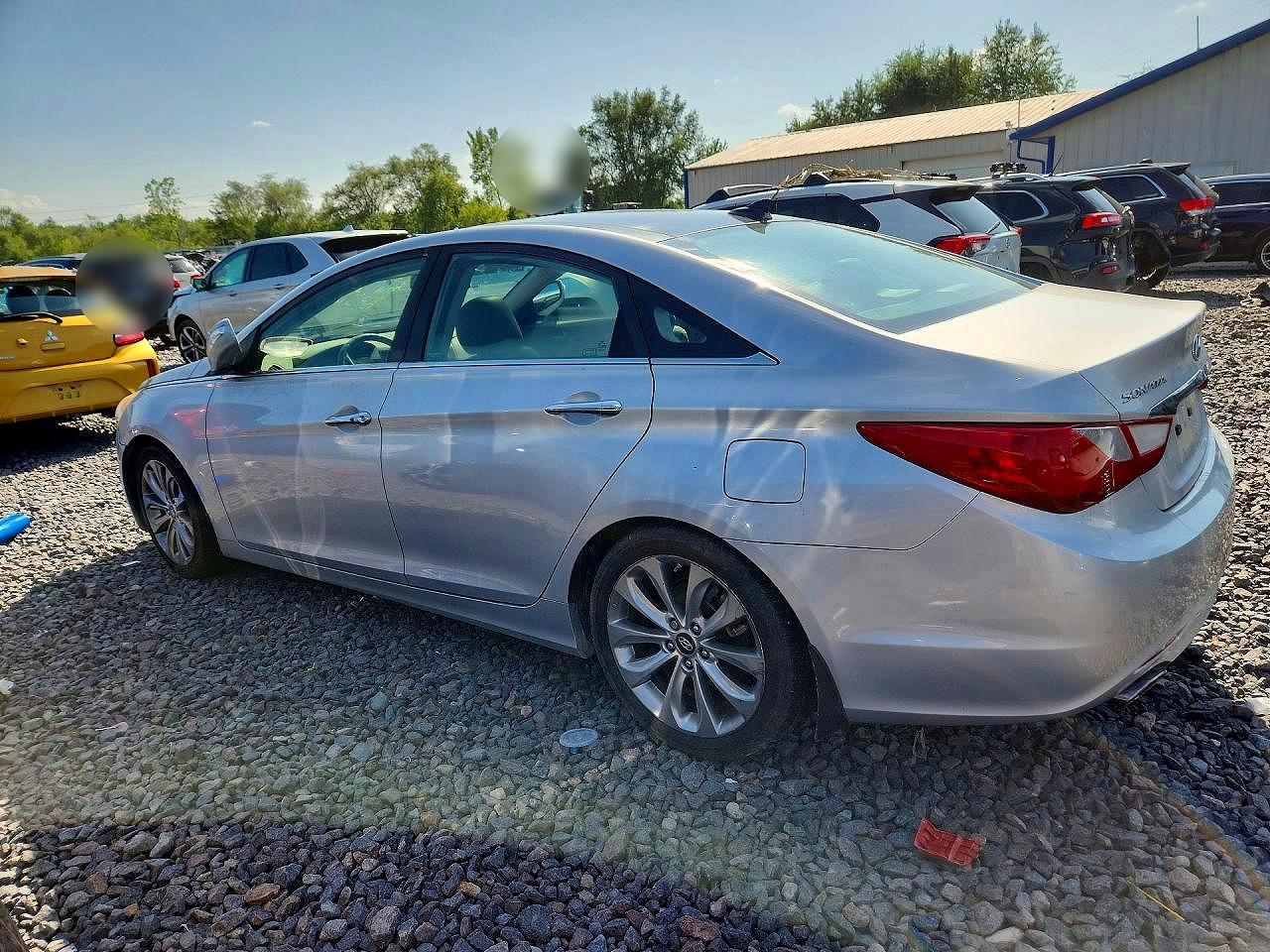 2013 Hyundai Sonata Limited 2.0t Silver vin: 5NPEC4AB9DH575775