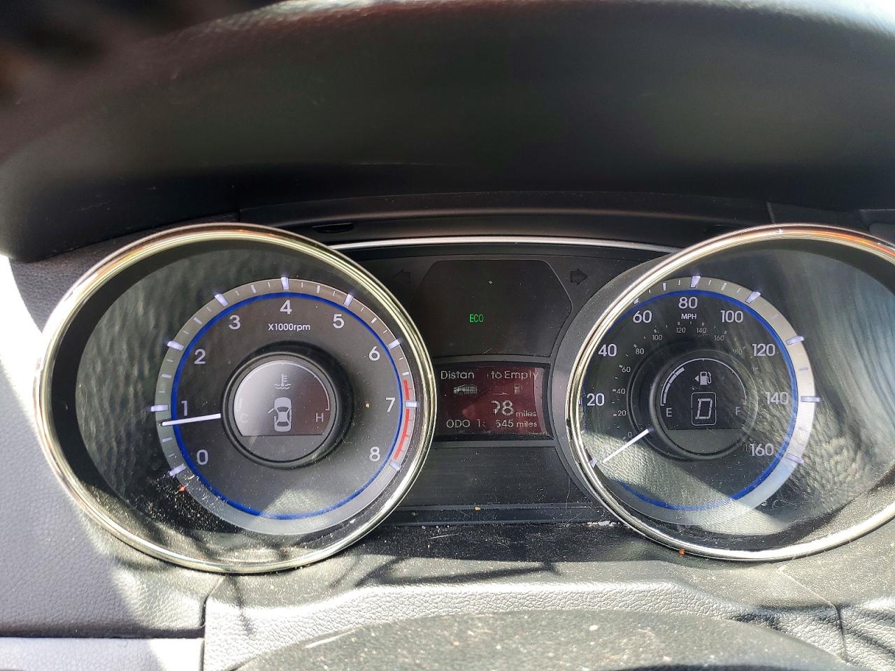 2013 Hyundai Sonata Se 2.0t Blue vin: 5NPEC4AB9DH591782