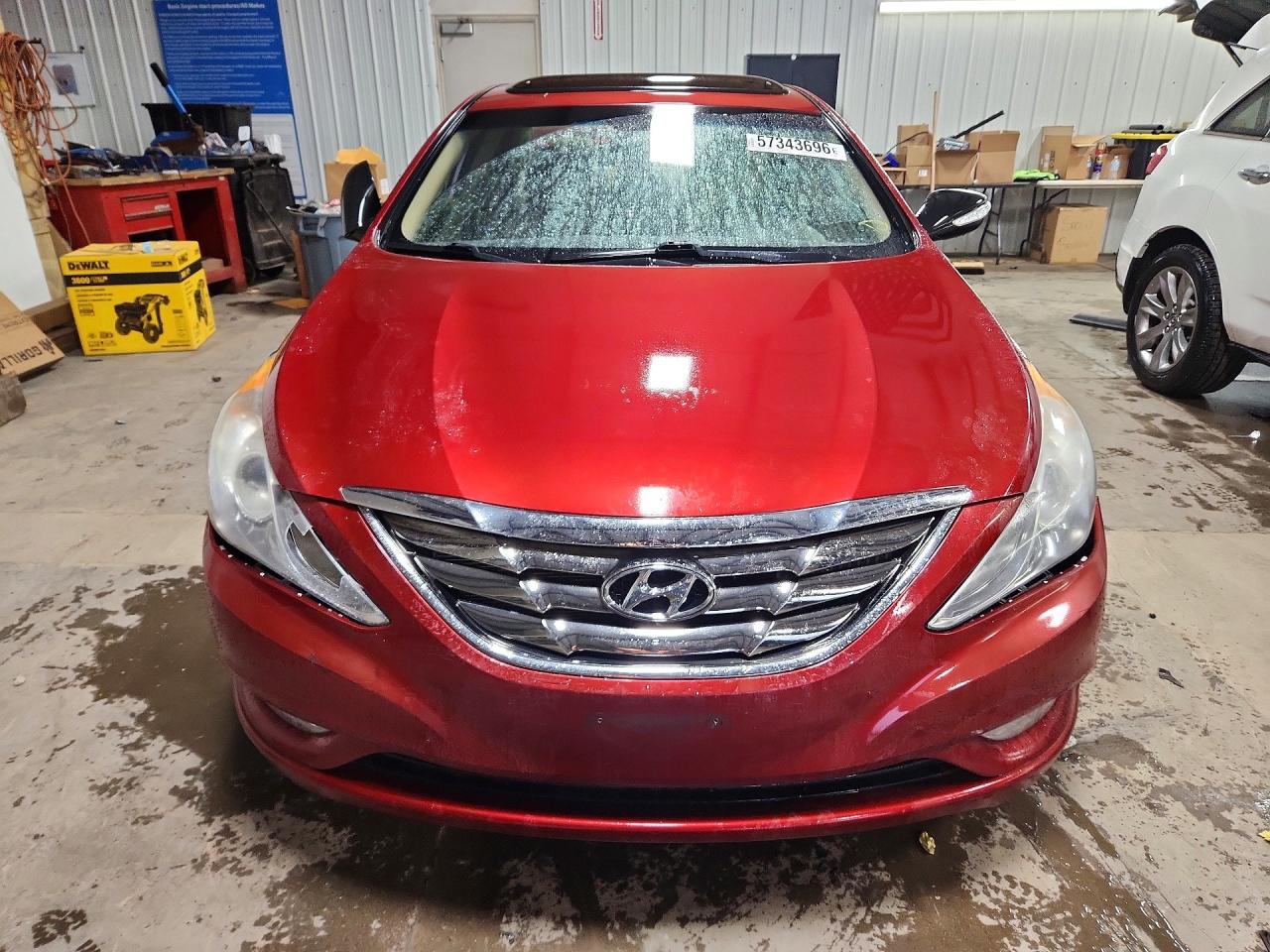 2013 Hyundai Sonata Limited 2.0t Red vin: 5NPEC4AB9DH596092