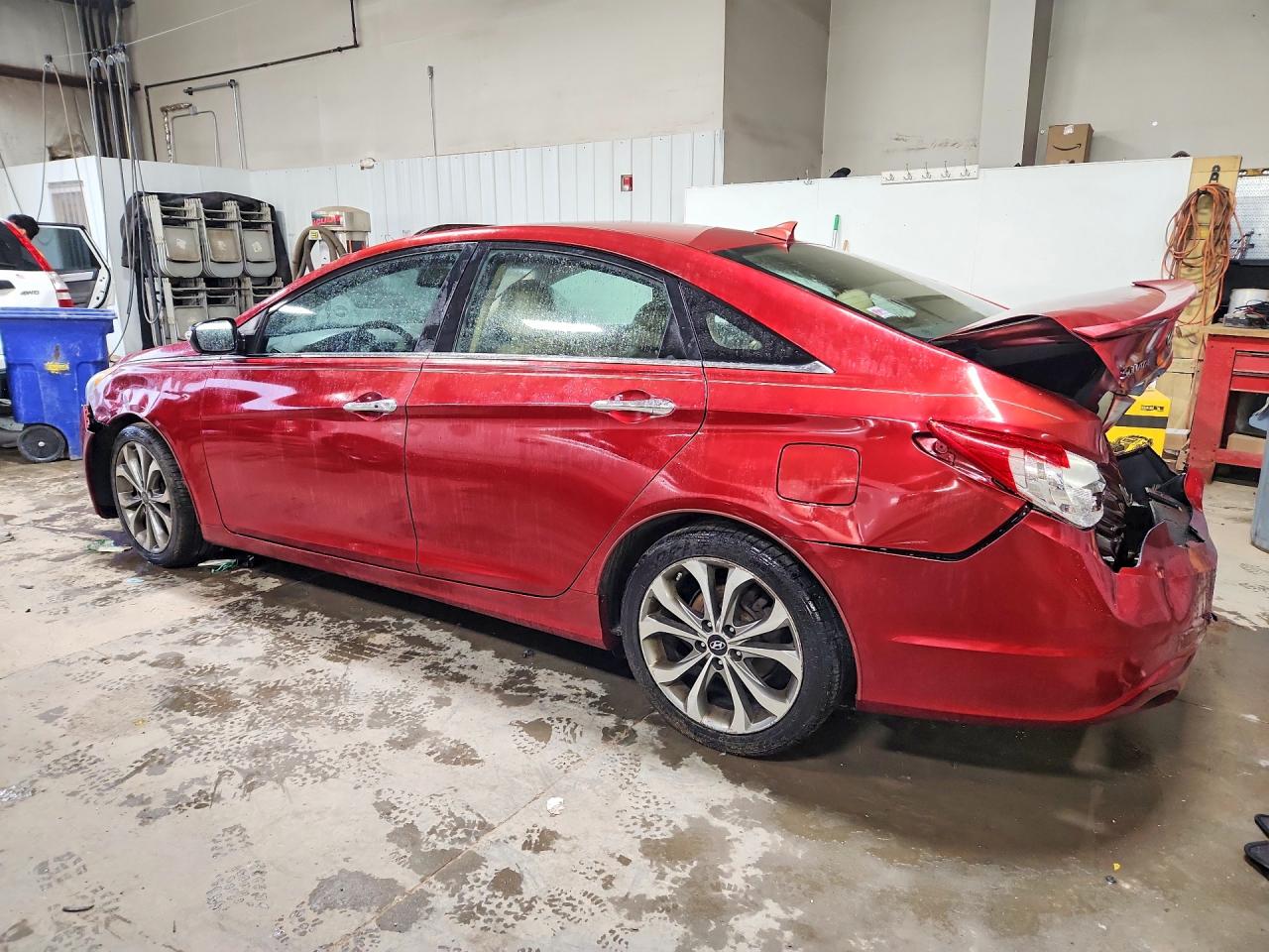 2013 Hyundai Sonata Limited 2.0t Red vin: 5NPEC4AB9DH596092