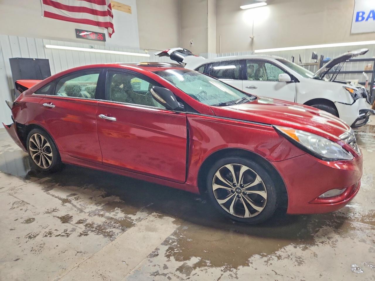 2013 Hyundai Sonata Limited 2.0t Red vin: 5NPEC4AB9DH596092