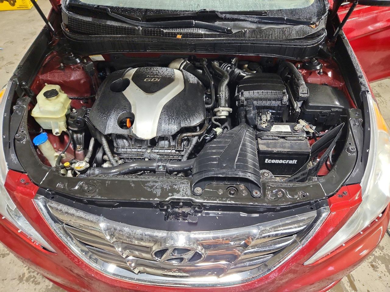 2013 Hyundai Sonata Limited 2.0t Red vin: 5NPEC4AB9DH596092
