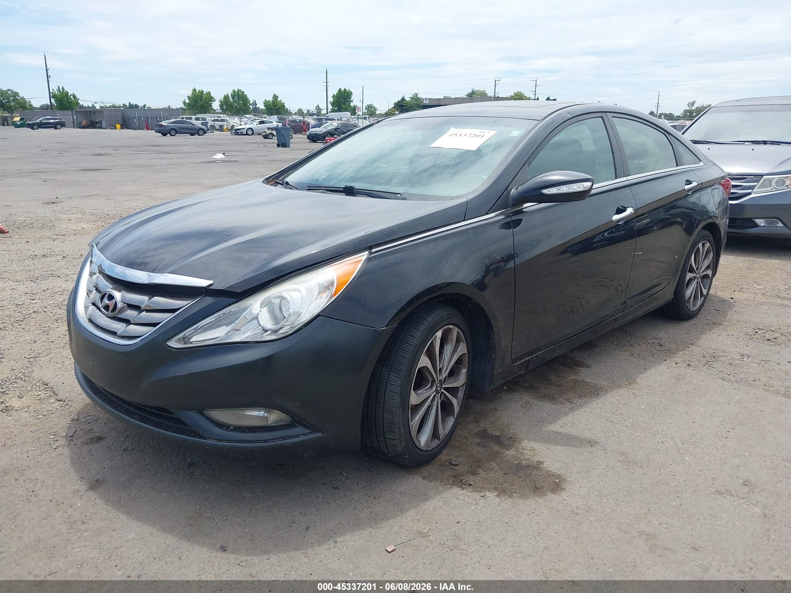 2013 Hyundai Sonata Limited 2.0t Black vin: 5NPEC4AB9DH659577