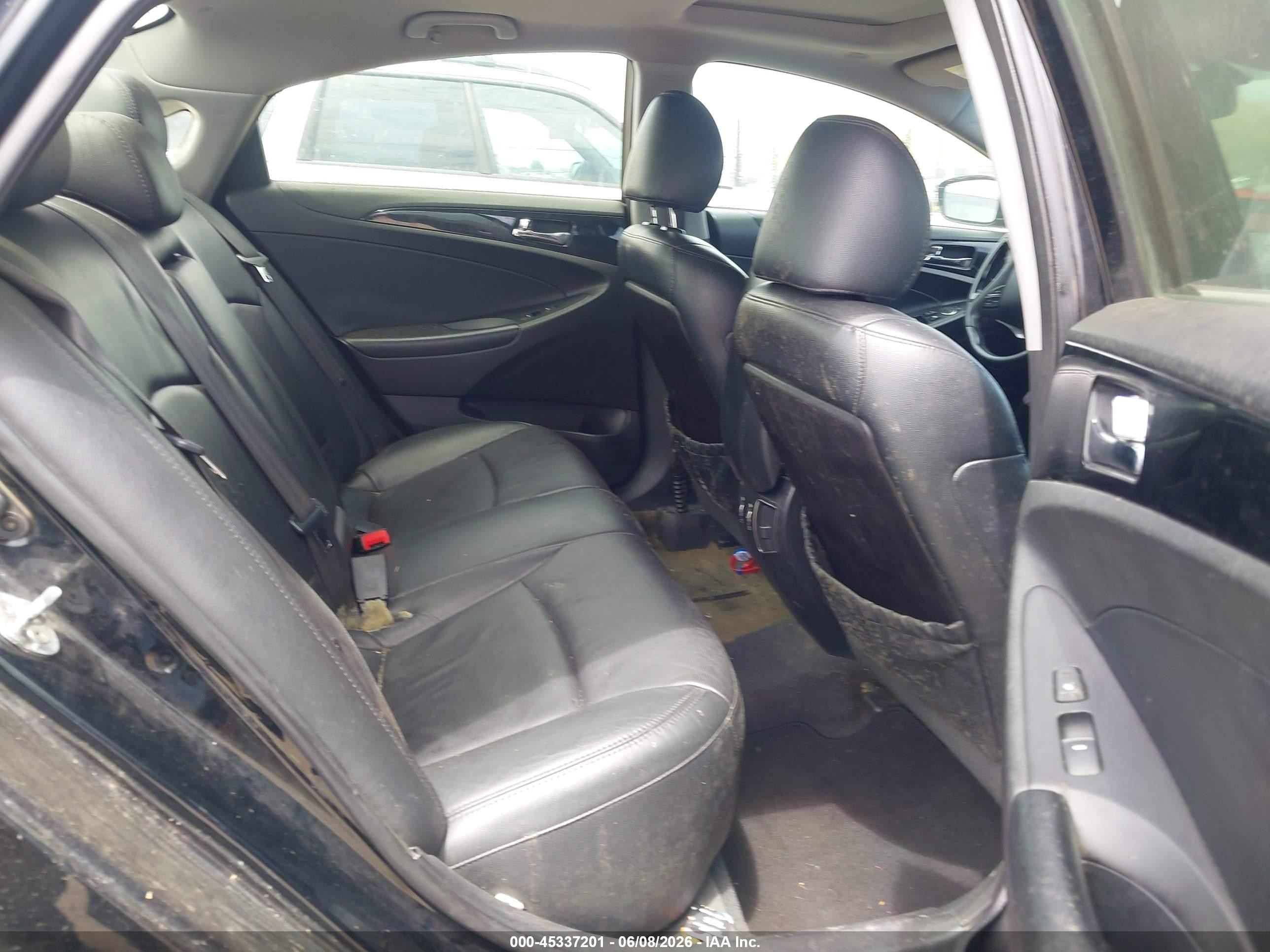 2013 Hyundai Sonata Limited 2.0t Black vin: 5NPEC4AB9DH659577