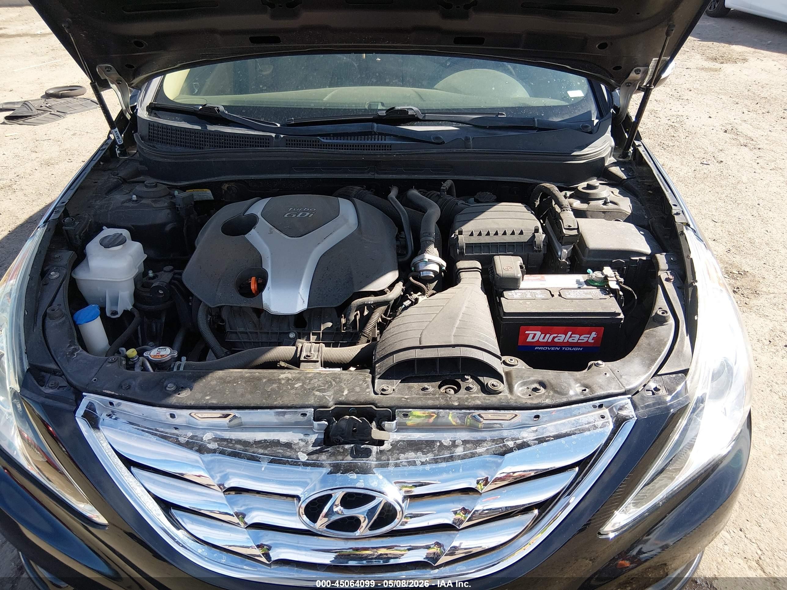 2013 Hyundai Sonata Limited 2.0t Black vin: 5NPEC4AB9DH660695