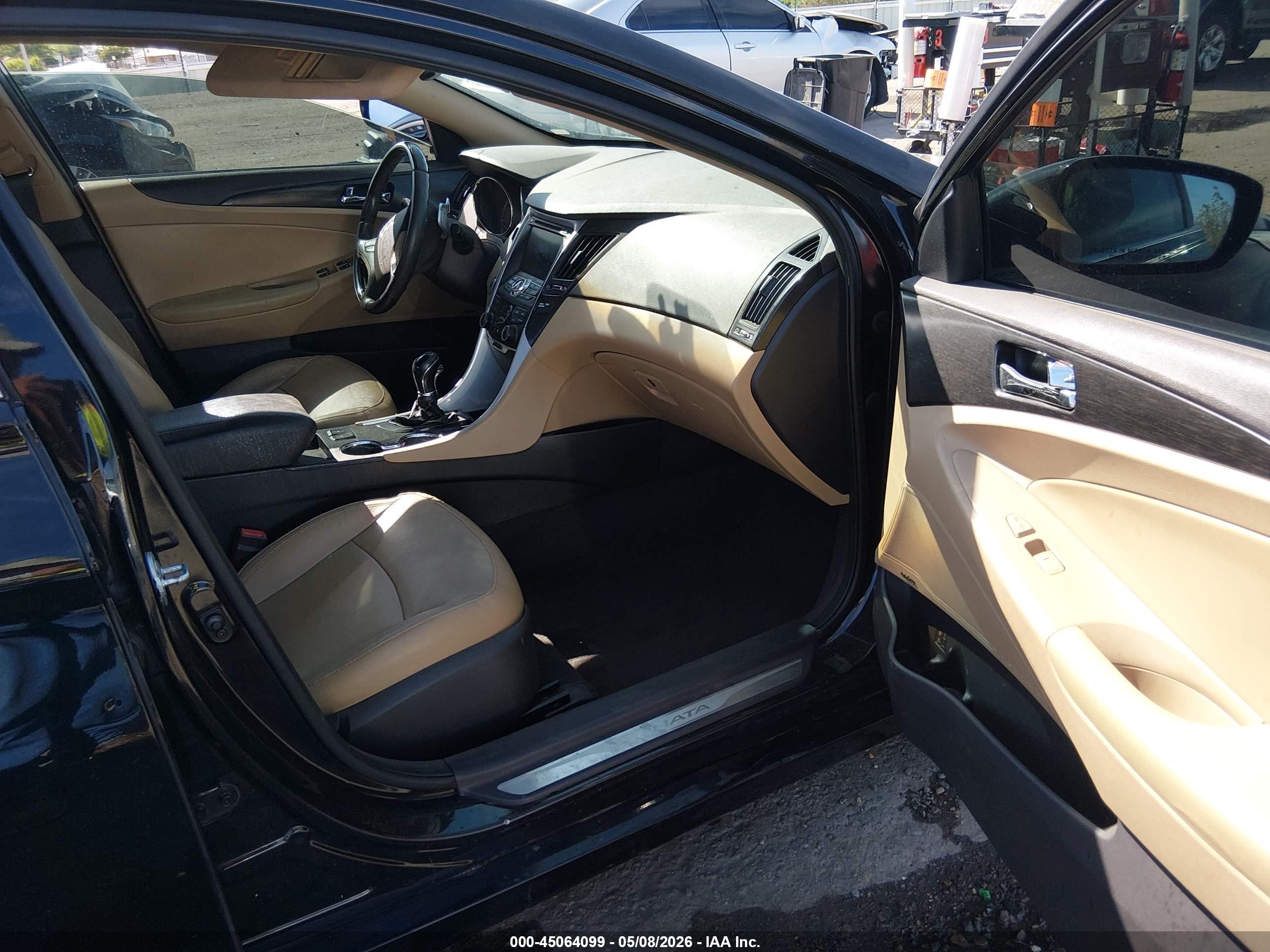 2013 Hyundai Sonata Limited 2.0t Black vin: 5NPEC4AB9DH660695
