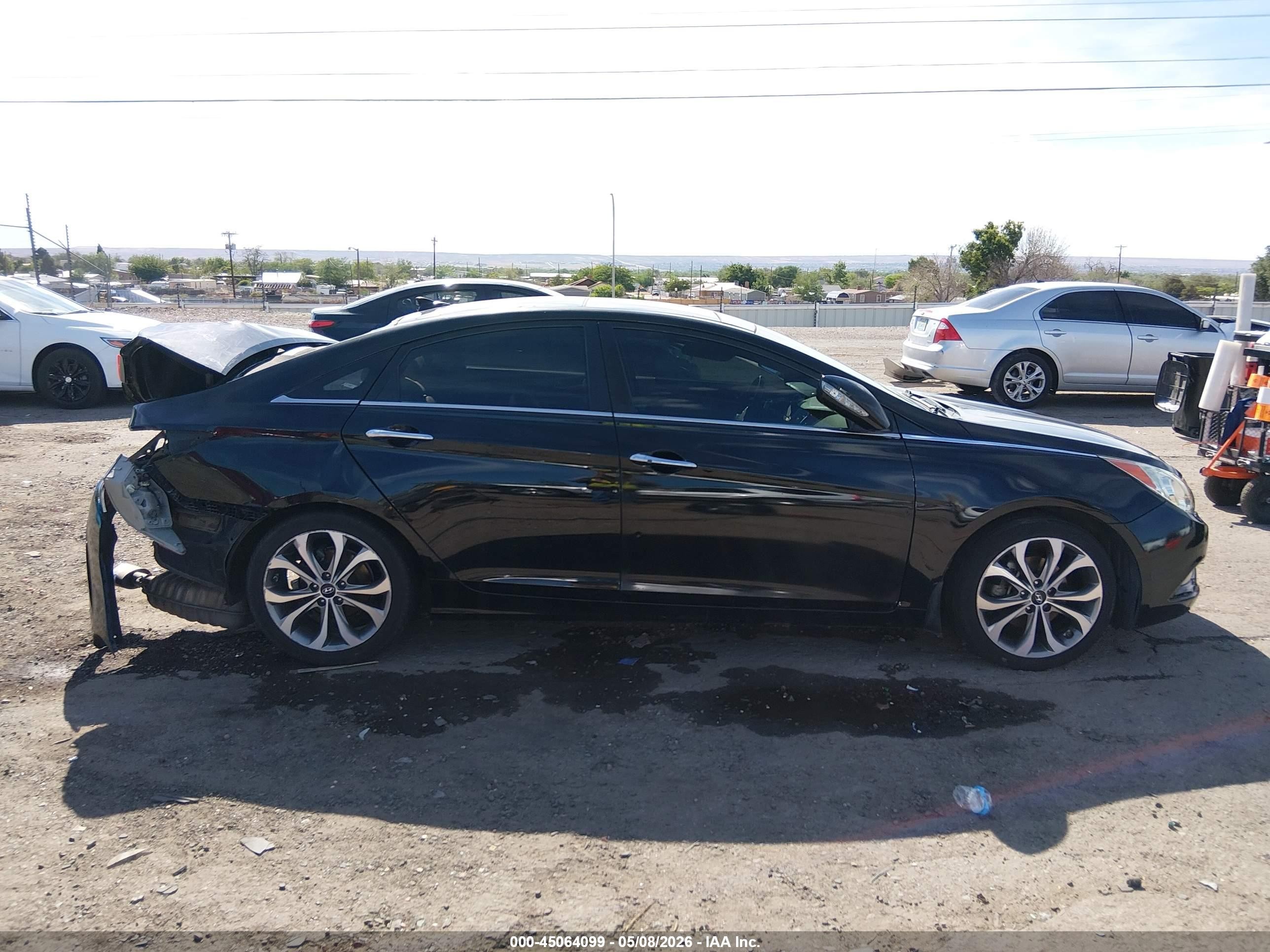 2013 Hyundai Sonata Limited 2.0t Black vin: 5NPEC4AB9DH660695