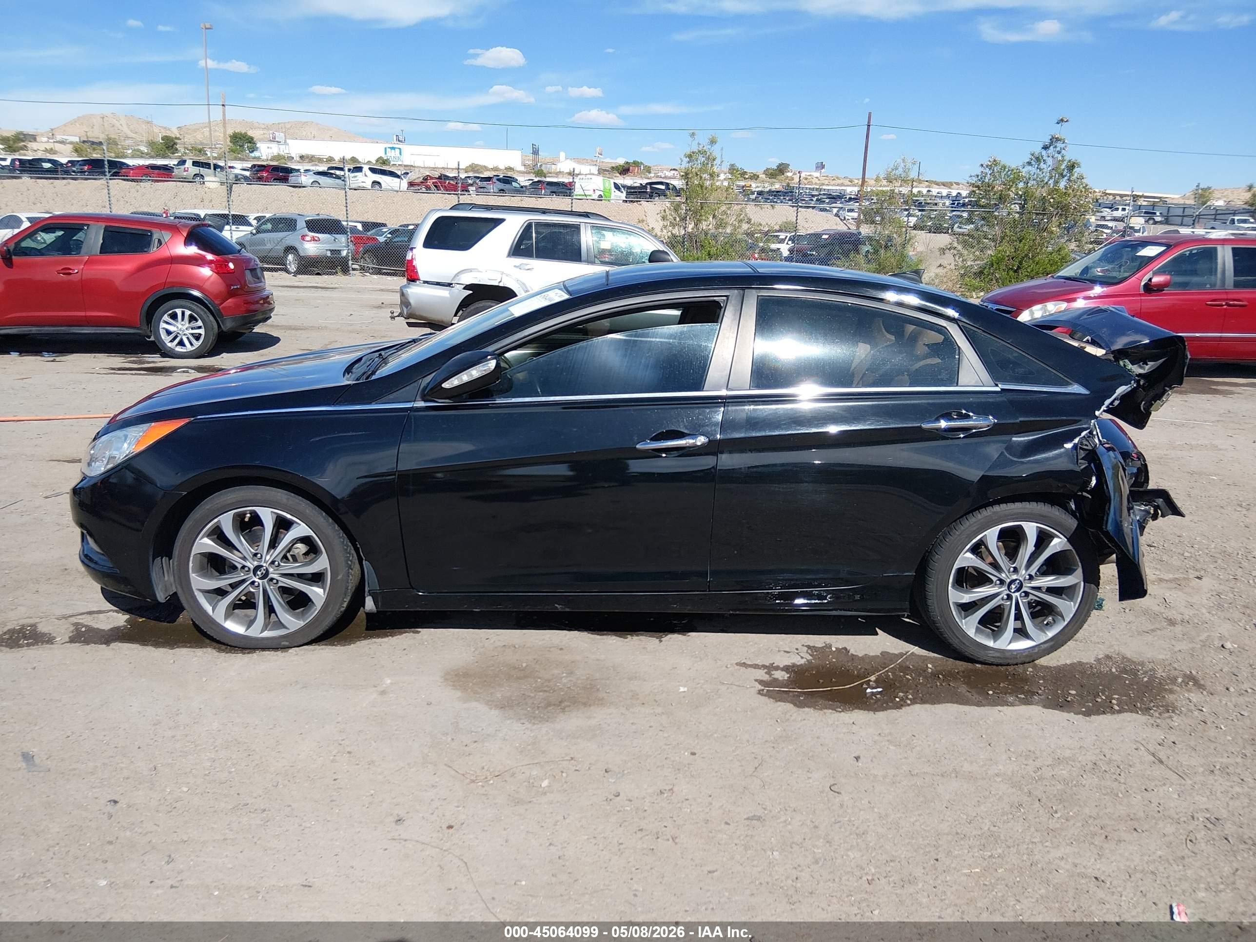 2013 Hyundai Sonata Limited 2.0t Black vin: 5NPEC4AB9DH660695