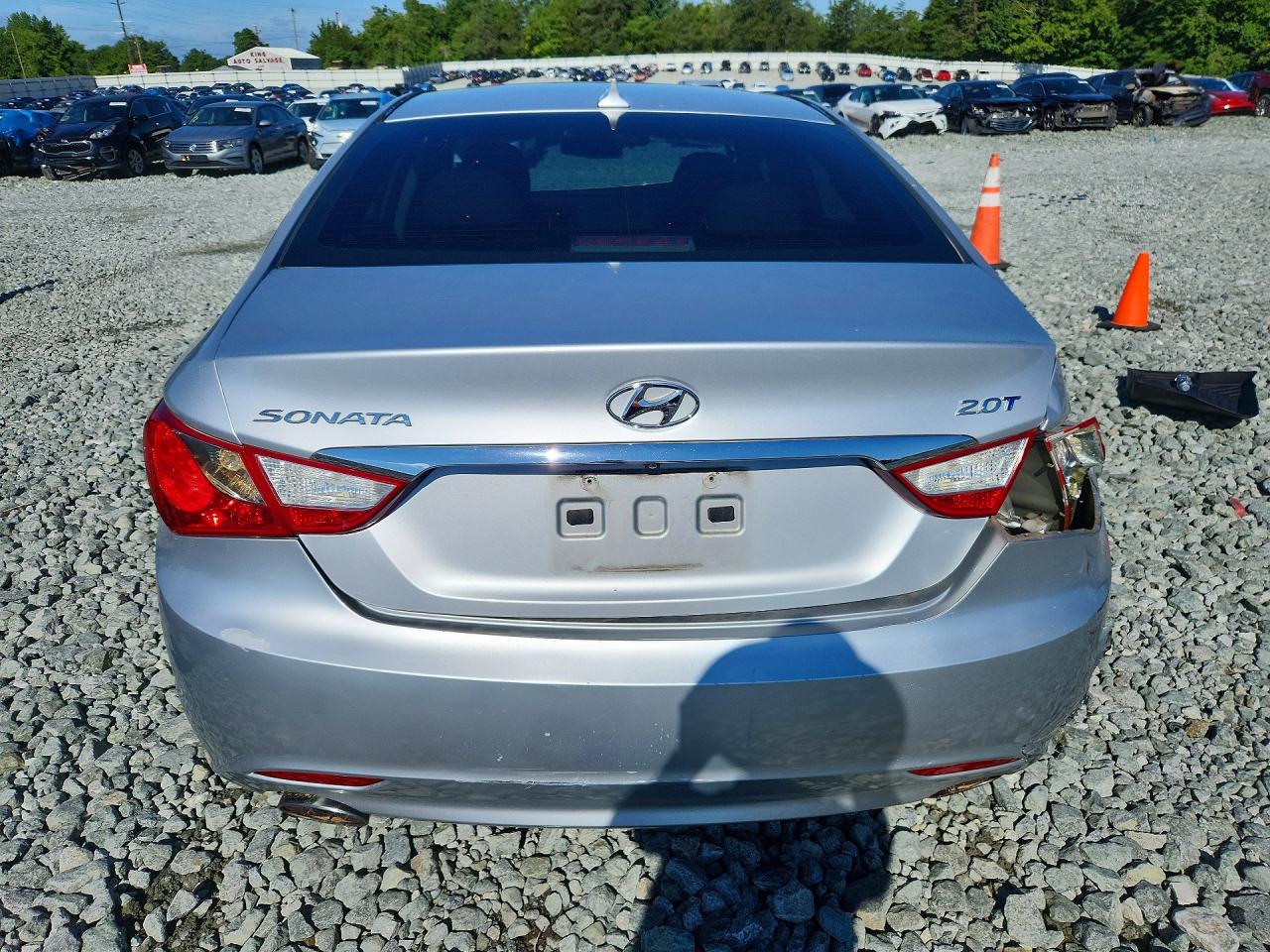 2013 Hyundai Sonata Se 2.0t Silver vin: 5NPEC4AB9DH739526