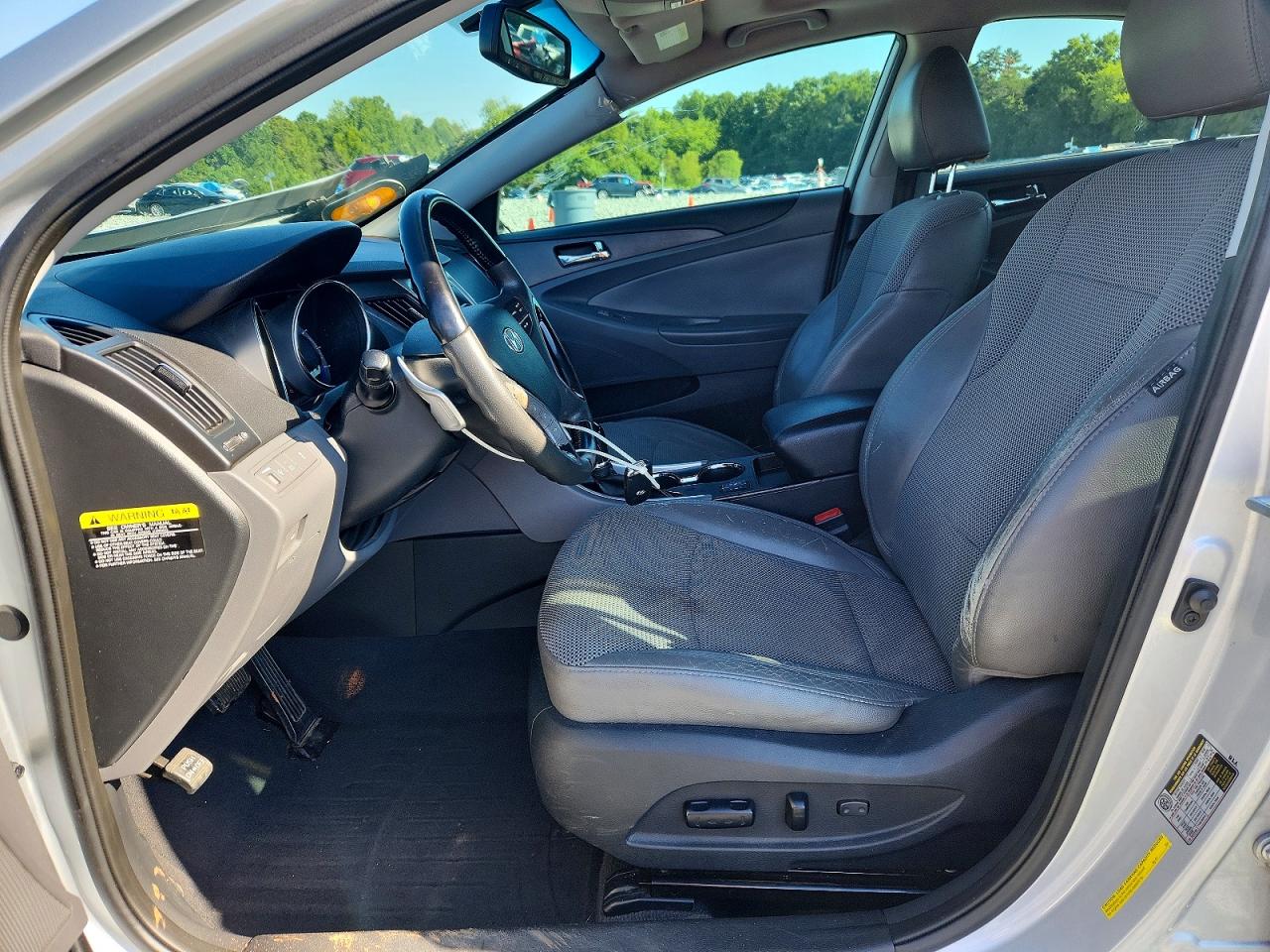 2013 Hyundai Sonata Se 2.0t Silver vin: 5NPEC4AB9DH739526